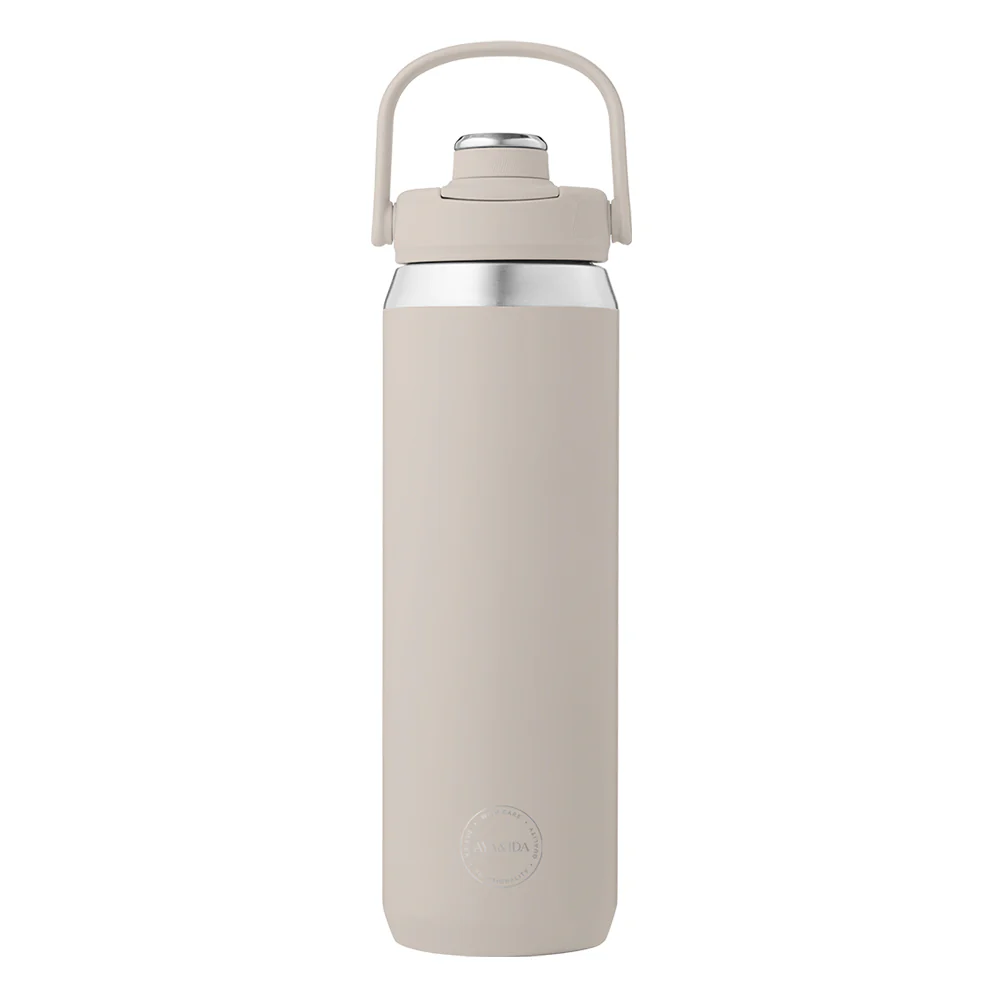 AYA&IDA Sports Bottle - Cream Beige (700 ml)