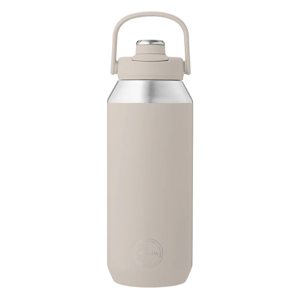 AYA&IDA Sports Bottle - Cream Beige (950ml)