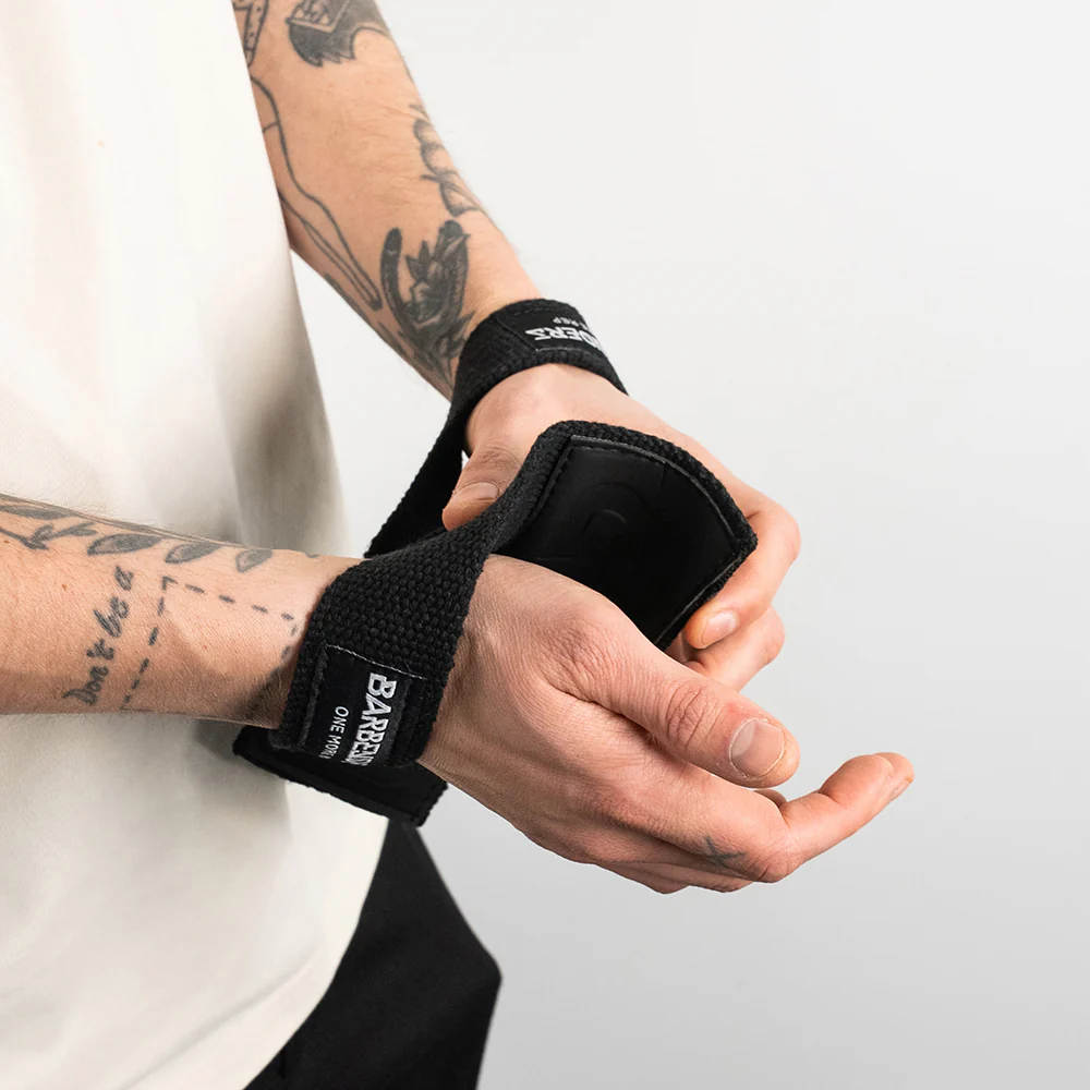 Barbenders Short Lifting Straps - Black - Image 4