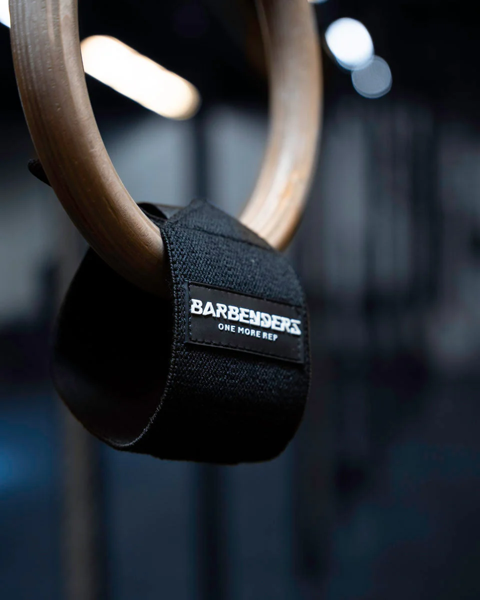 Barbenders Wrist Wraps (14") - Black - Image 3