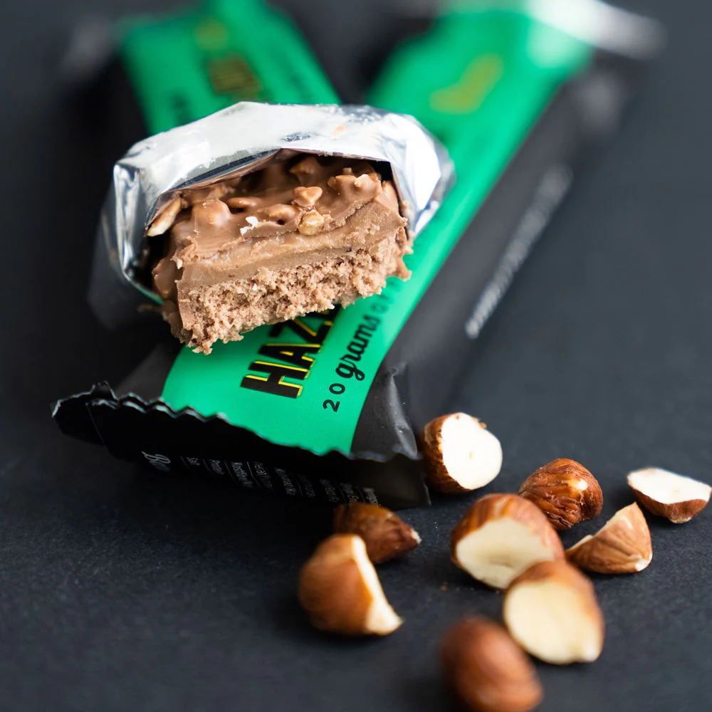Barebells Protein Bar Hazelnut & Nougat (12x 55g) - Image 3
