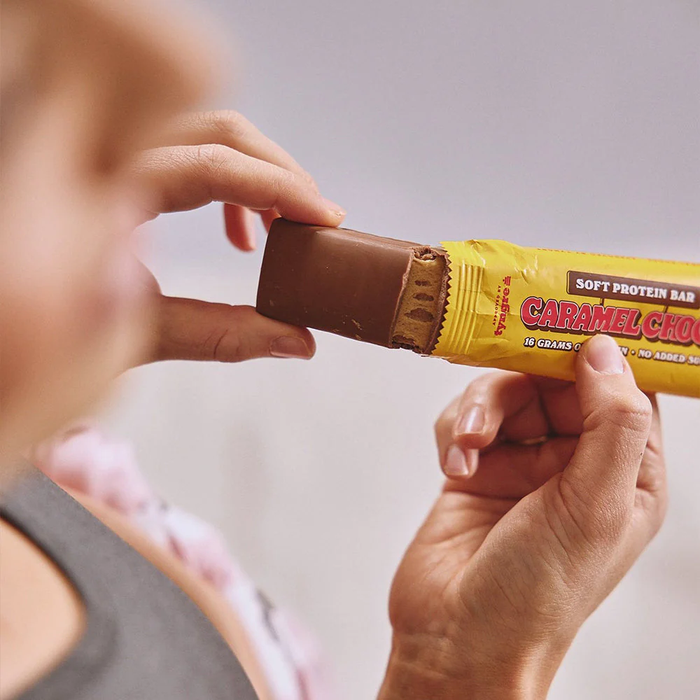 Barebells Soft Protein Bar (55g) - Caramel Choco - Image 4