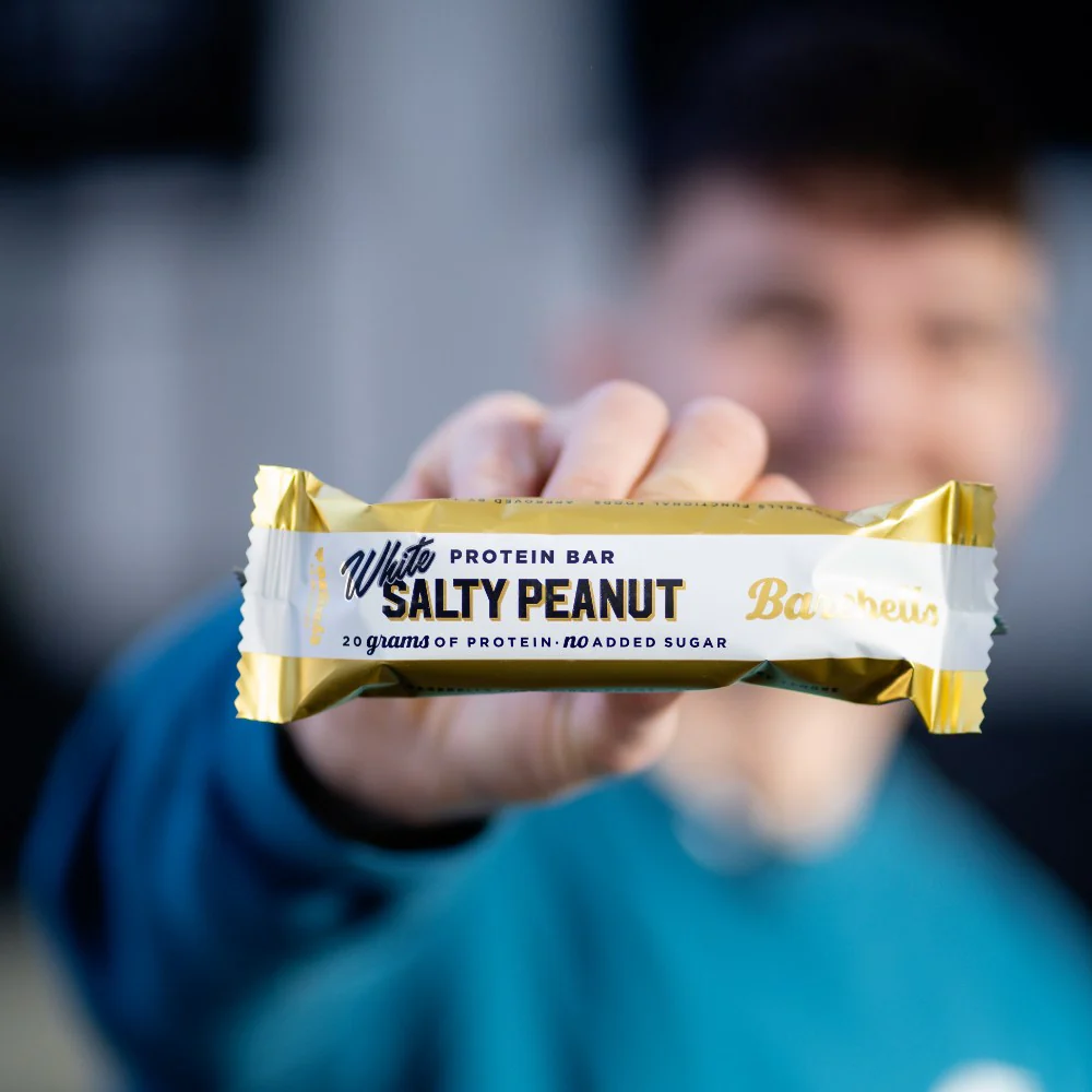 Barebells Protein Bar White Salty Peanut (12x 55g) - Image 4