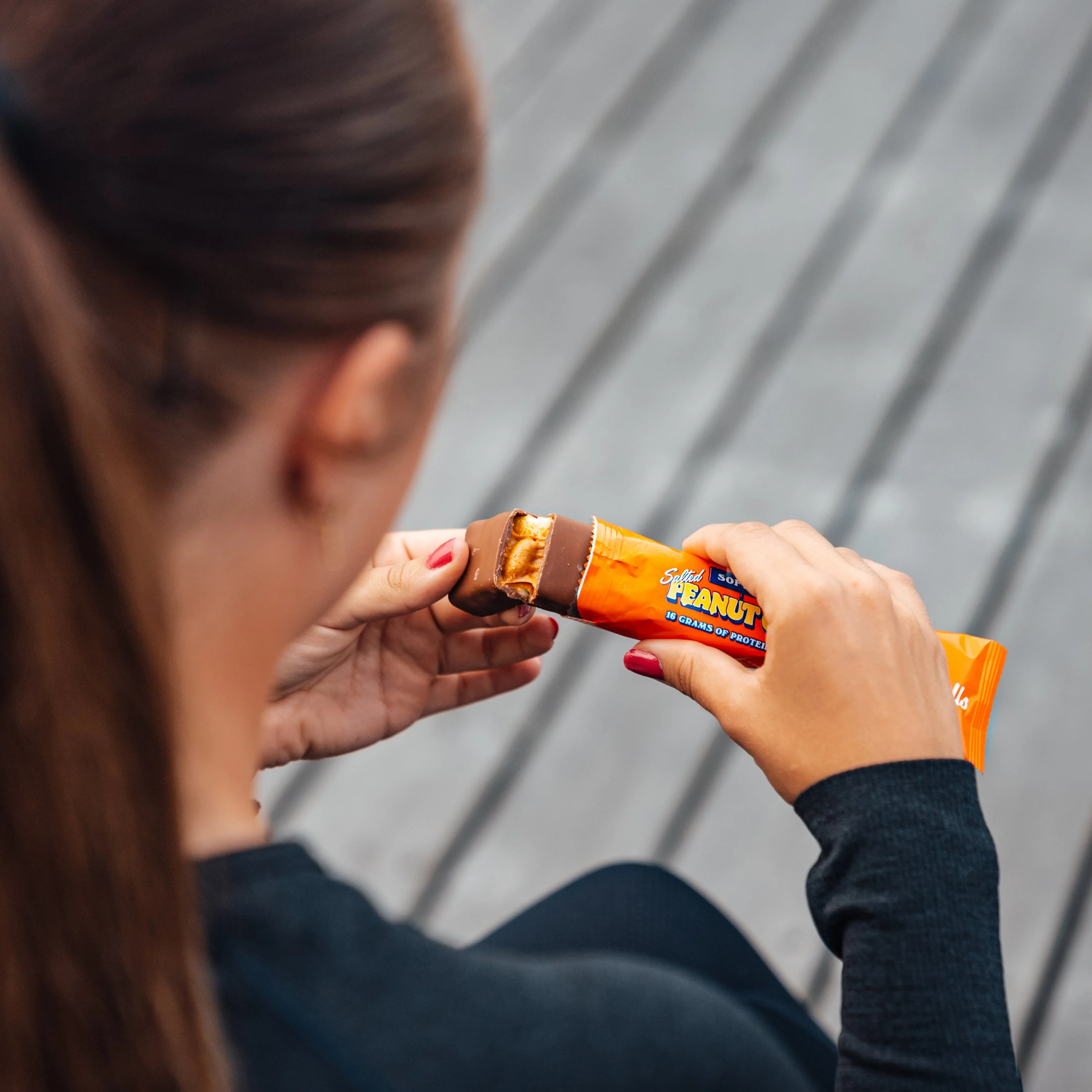 Barebells Soft Protein Bar (55g) - Salted Peanut Caramel - Image 2