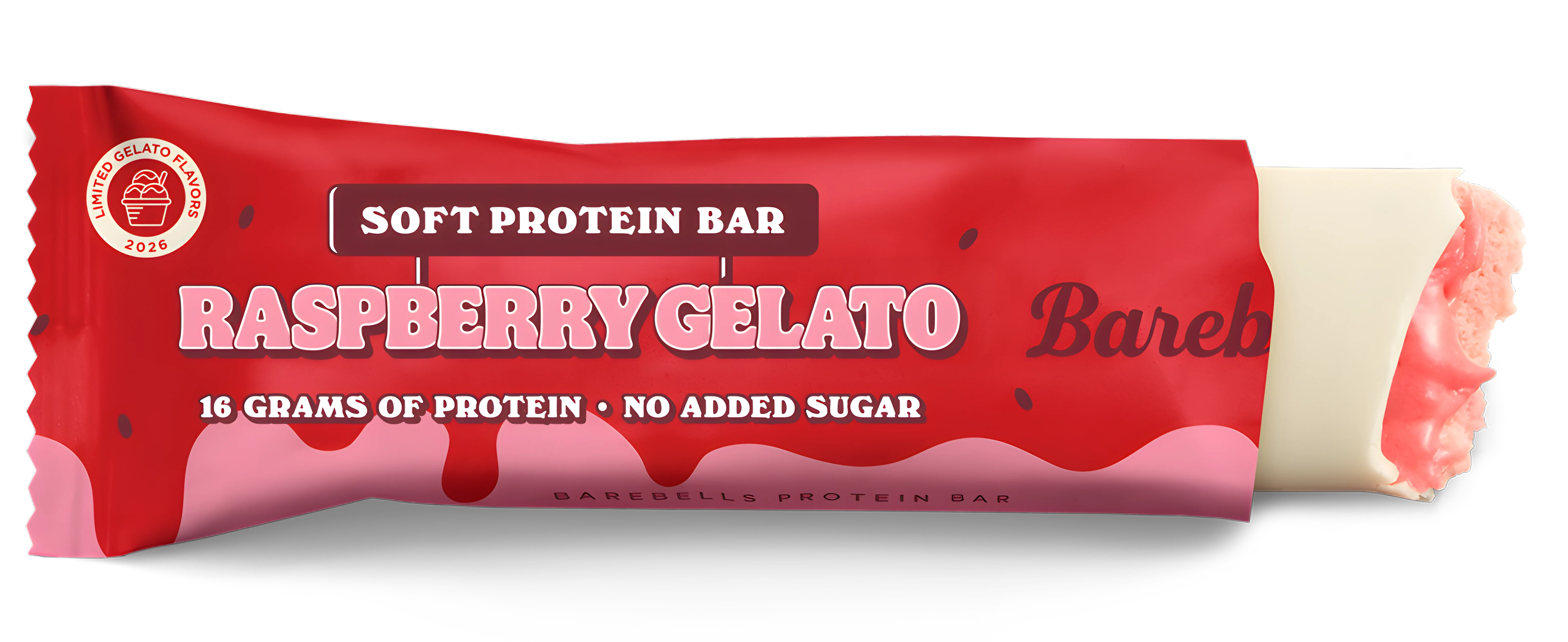 Barebells Soft Protein Bar - Raspberry Gelato (55g)