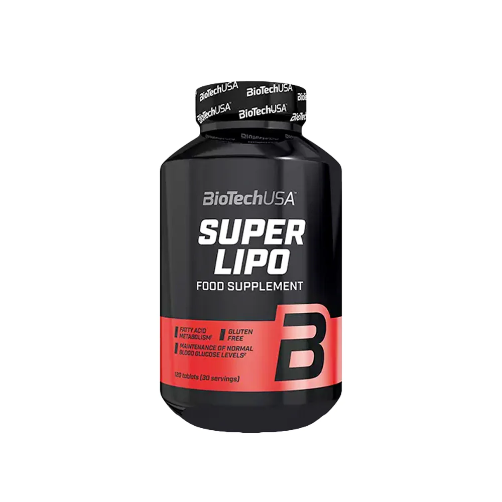 BioTechUSA Fat Burner - Super Lipo (120 stycken)