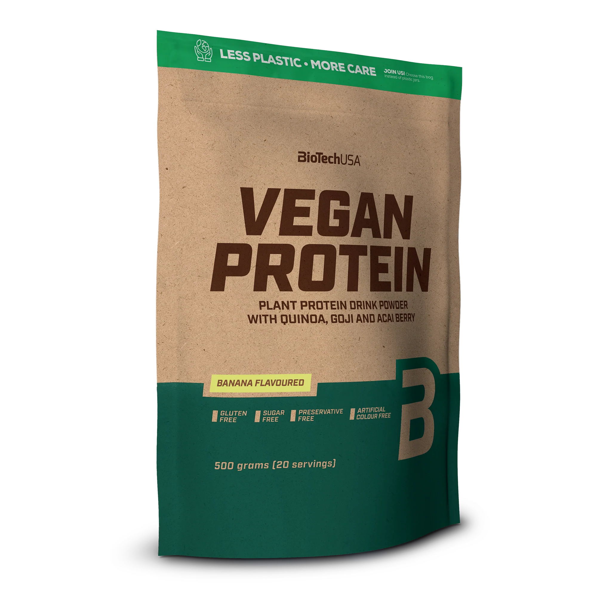 BioTechUSA Vegan Protein (500g) - Banana