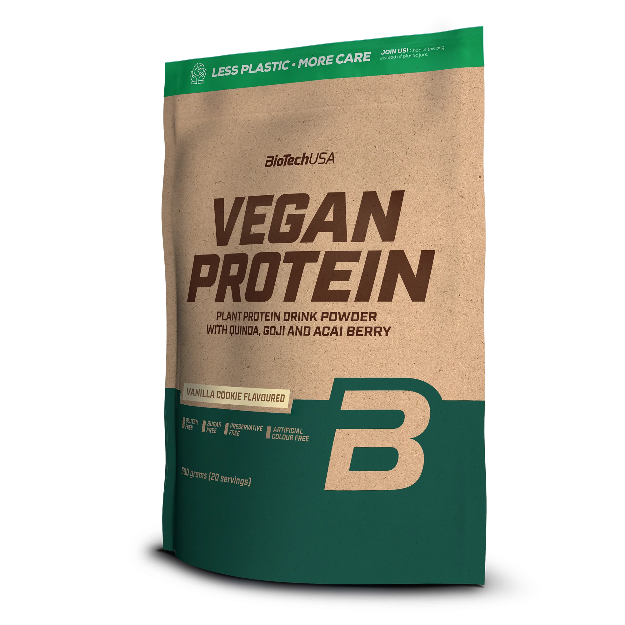 BioTechUSA Vegan Protein (500g) - Vanilla Cookie