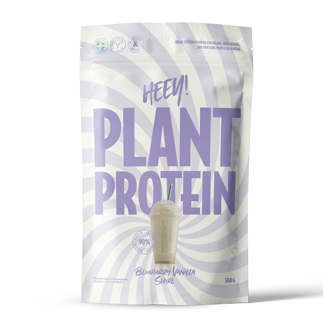 Heey! Vegan Protein - Blueberry Vanilla Swirl (500g)