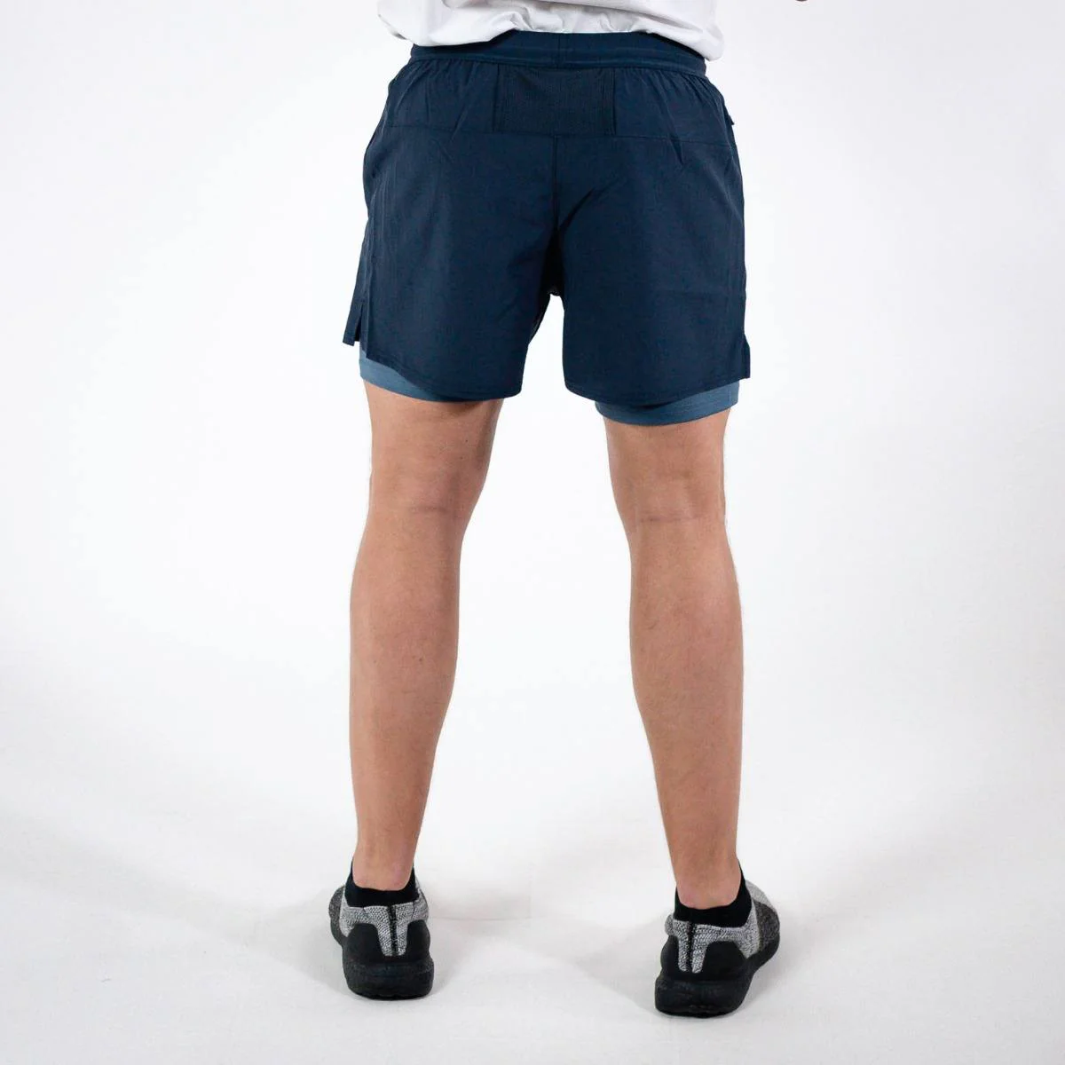 Hummel FURGUS 2 in 1 Shorts – Blue Nights - Image 3