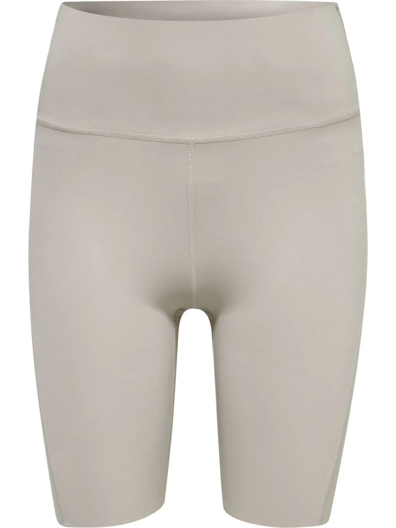 Hummel Grace High Waist Tight Shorts - Chateau Gray - Image 3