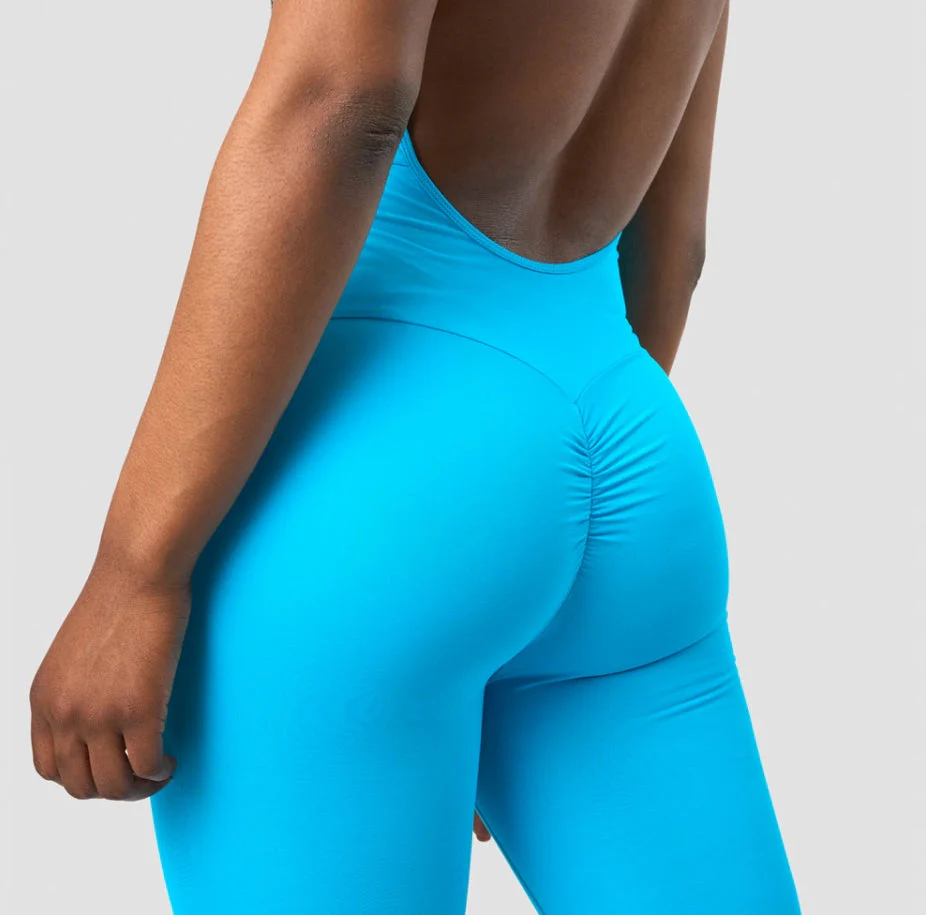 ICANIWILL Scrunch Jumpsuit Blue - Image 5