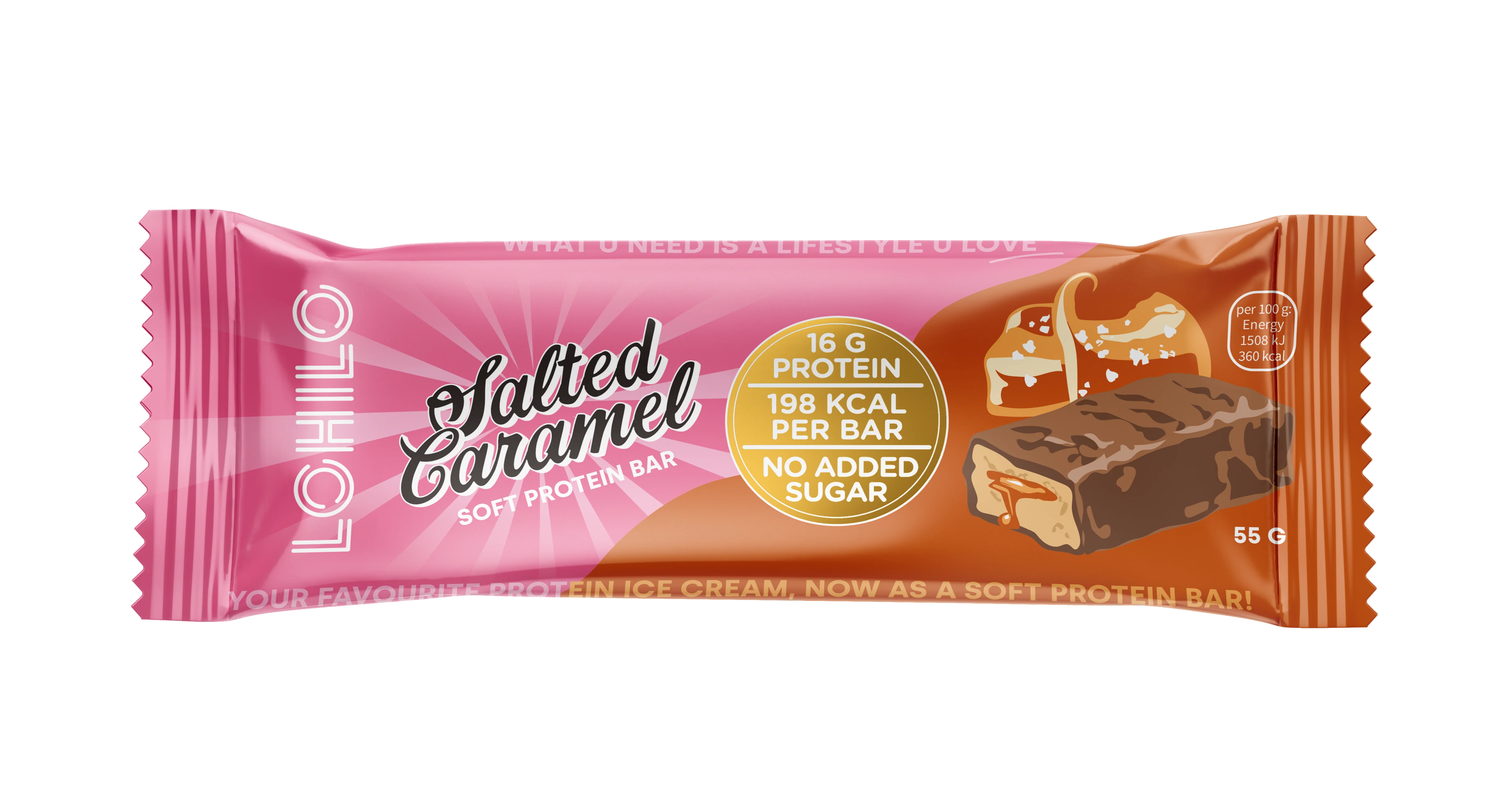 Lohilo Protein Bar - Salted Caramel (55g)