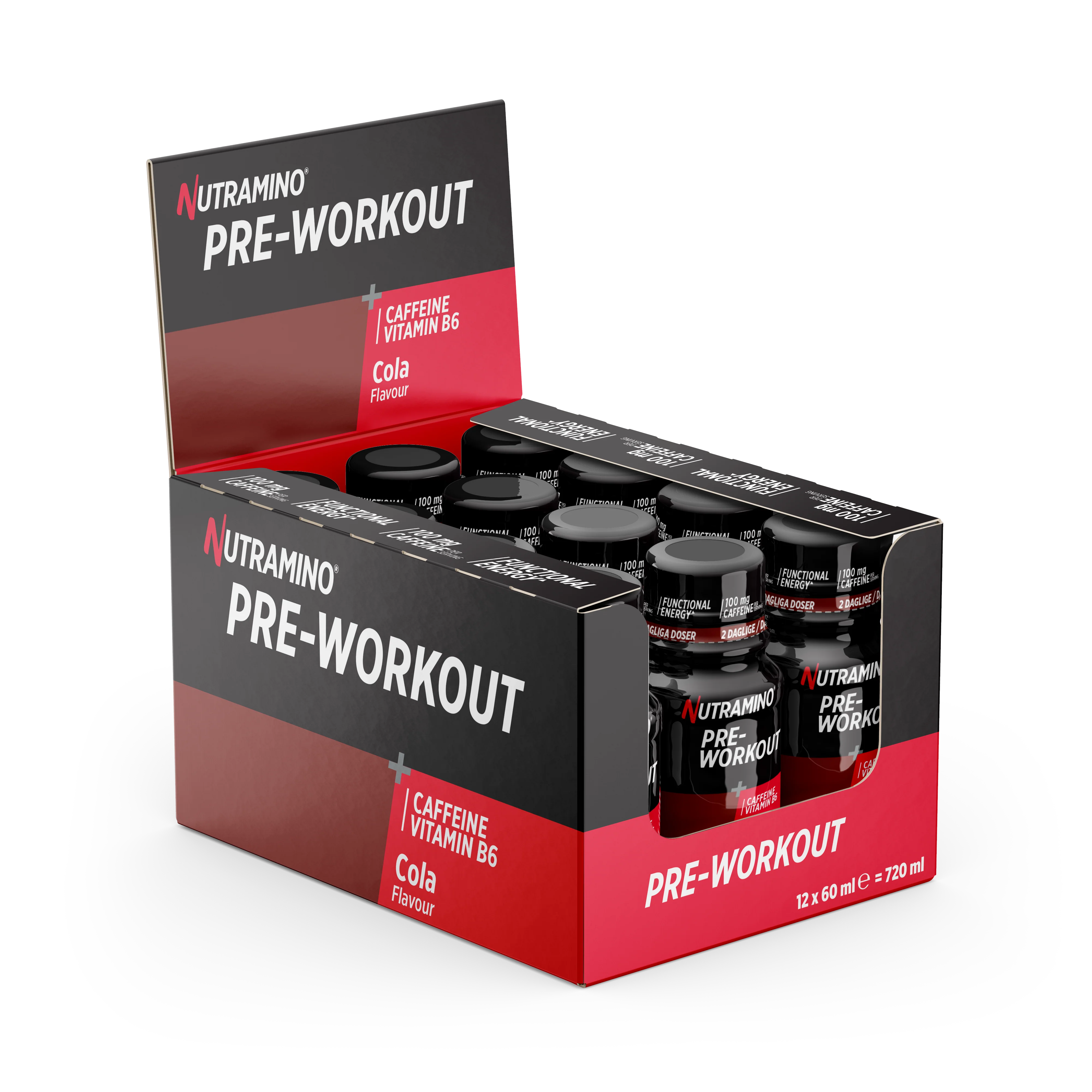 Nutramino Pre-Workout Shot - Cola (12x 60ml)
