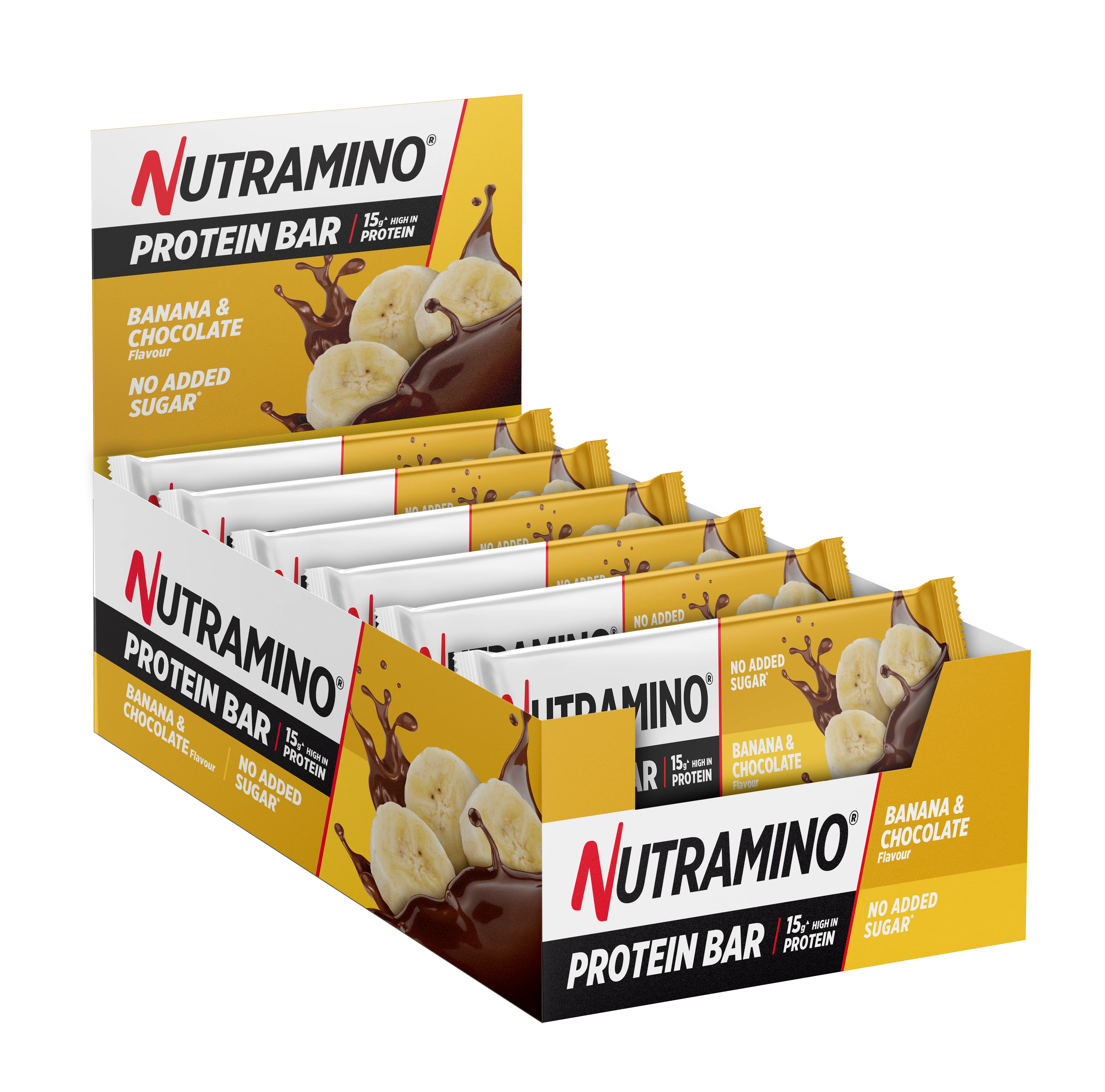 Nutramino Protein Bar - Banana & Chocolate (10x50g)