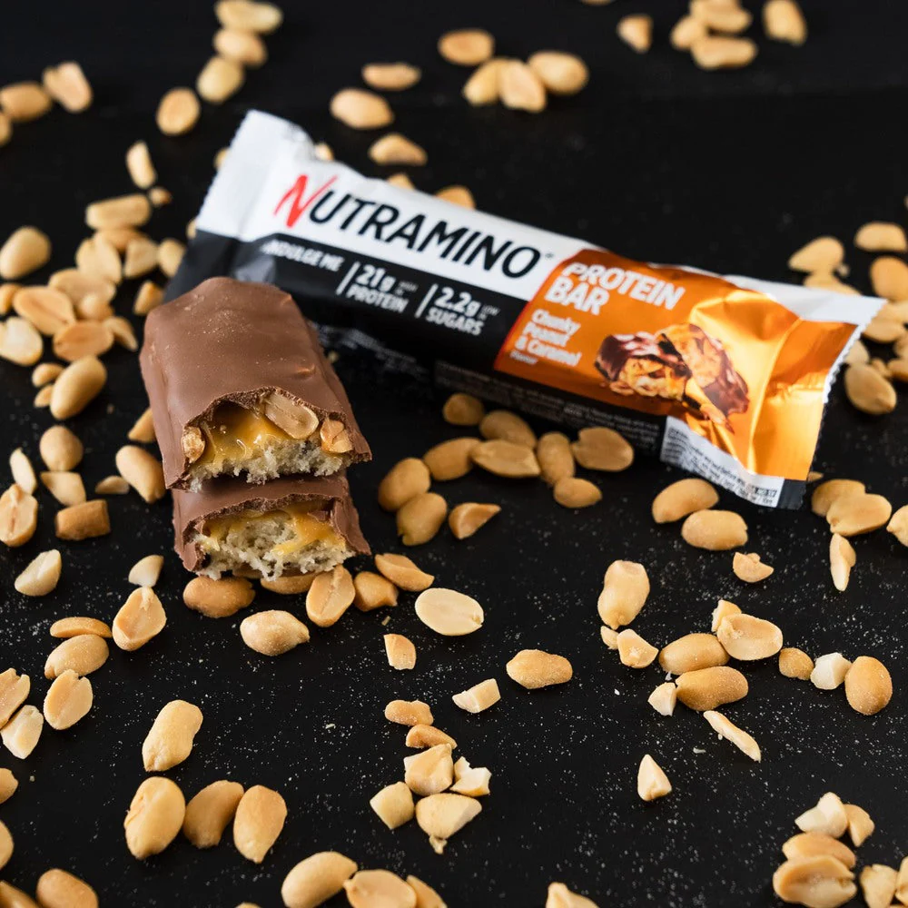 Nutramino Protein Bar Chunky Peanut & Caramel (12x55g) - Image 3