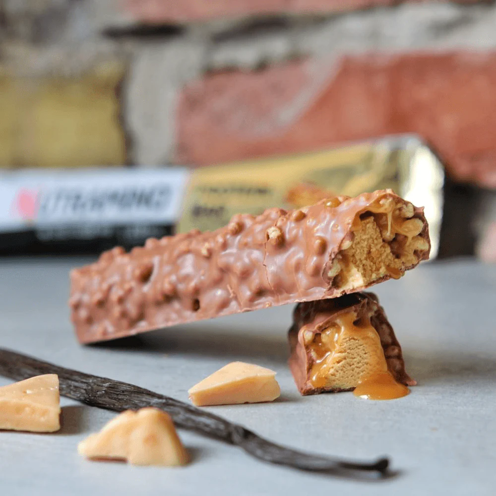 Nutramino Protein Bar Crispy Vanilla & Caramel (12x55g) - Image 2