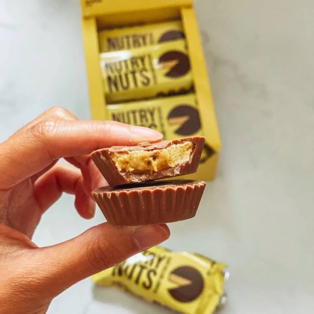 Nutry Nuts Peanut Butter Cups (42g) - Milk Chocolate - Image 4
