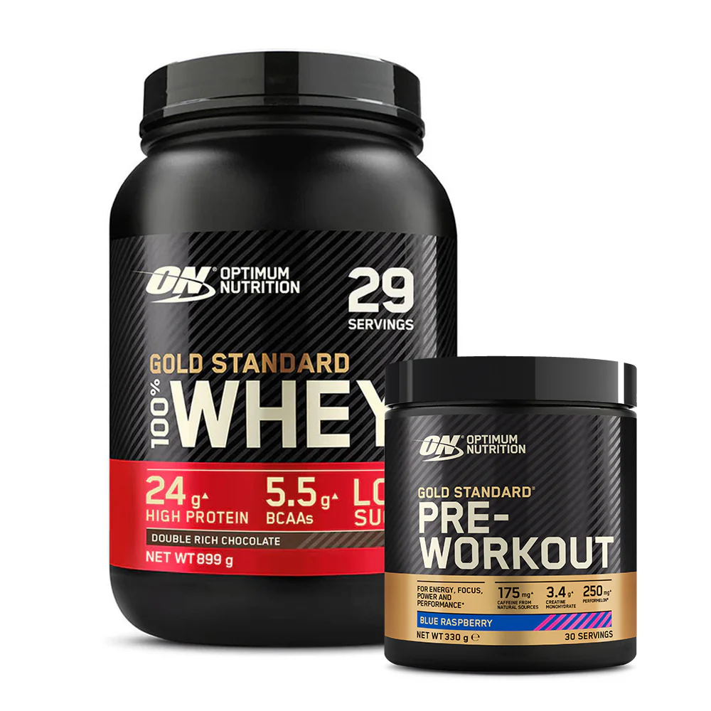 Optimum Nutrition Essentials (780g Whey + 330g Pre Workout)