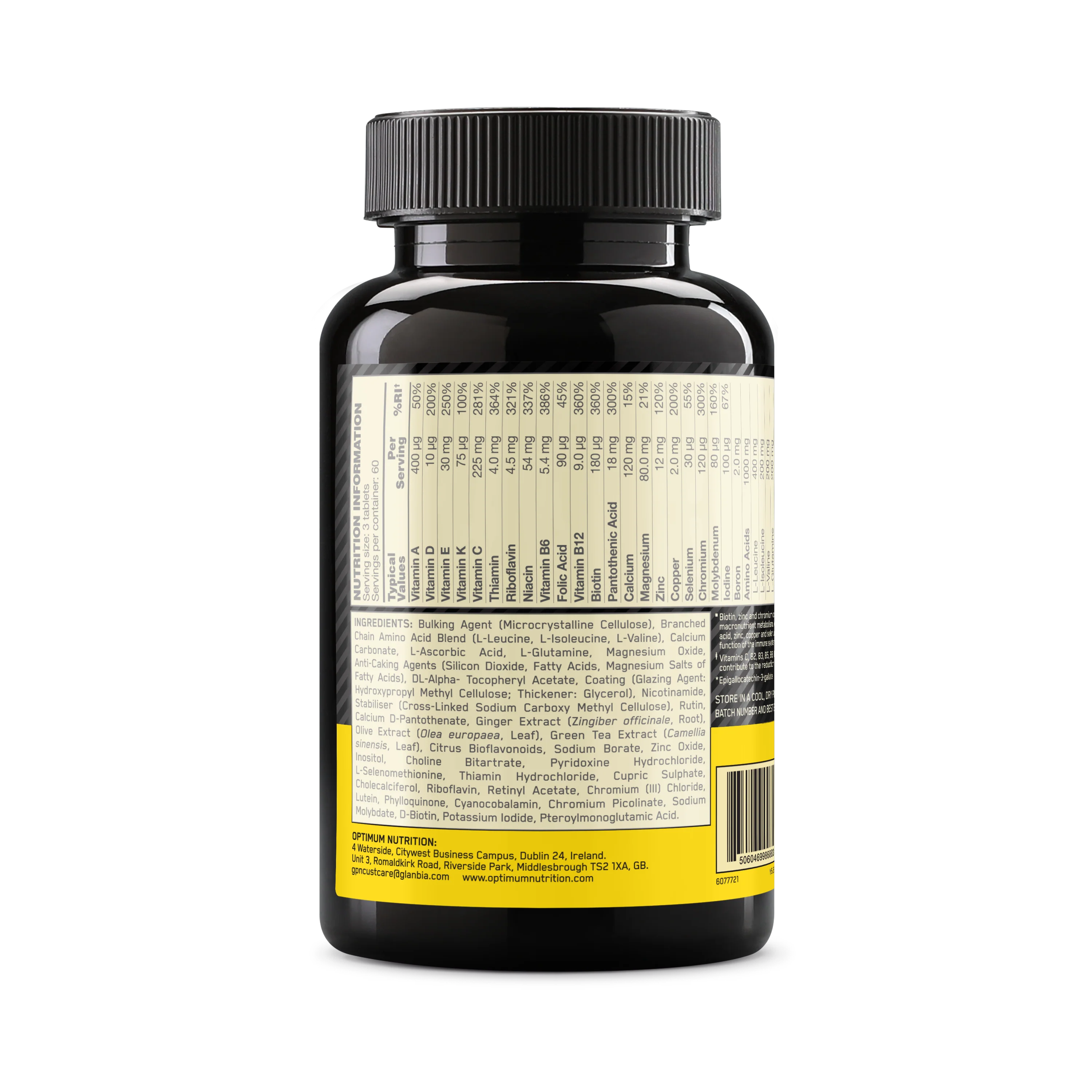 Optimum Nutrition Opti-Men Multivitamin (180 stk) - Image 4
