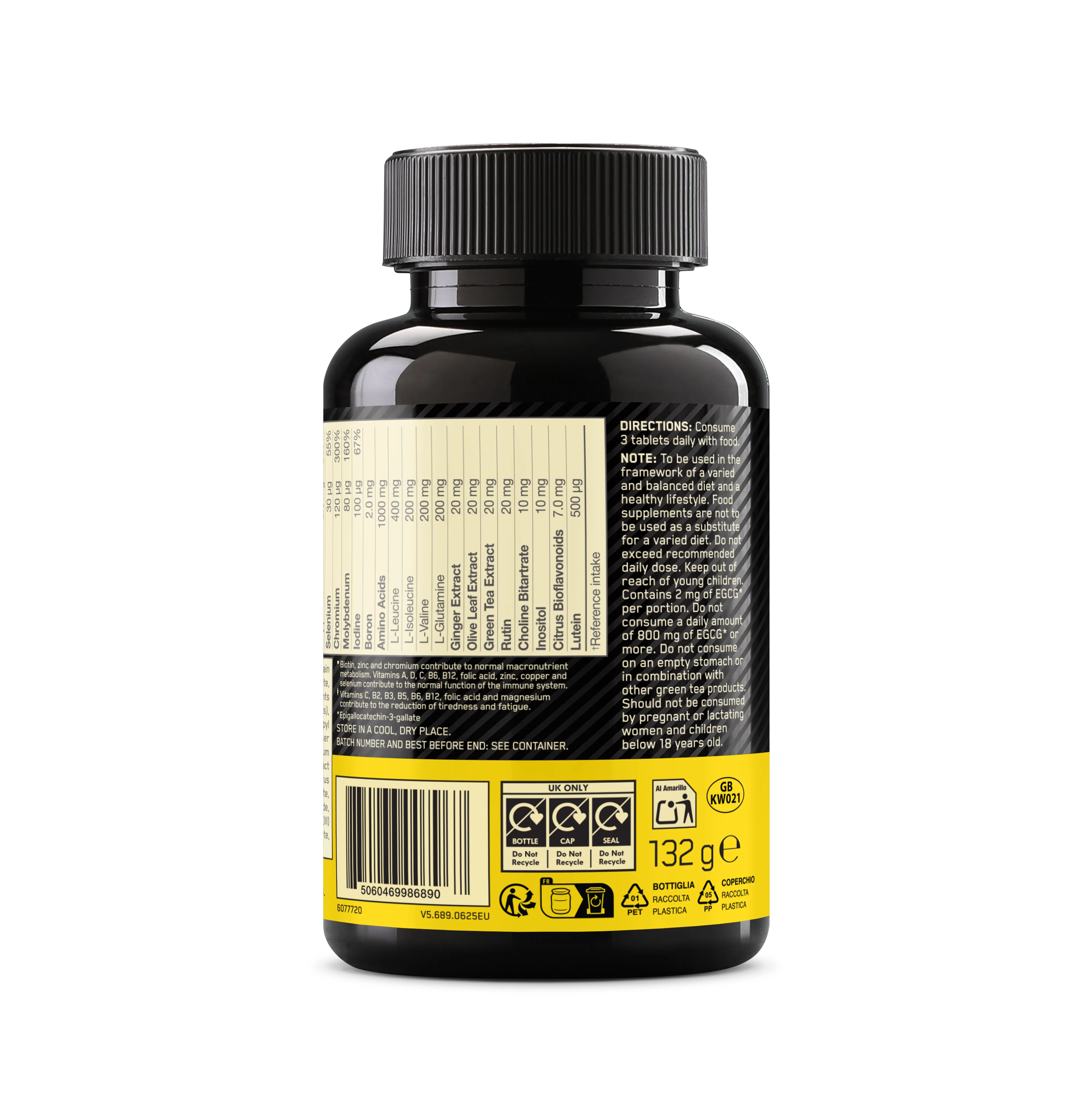 Optimum Nutrition Opti-Men Multivitamin (90 stk) - Image 3