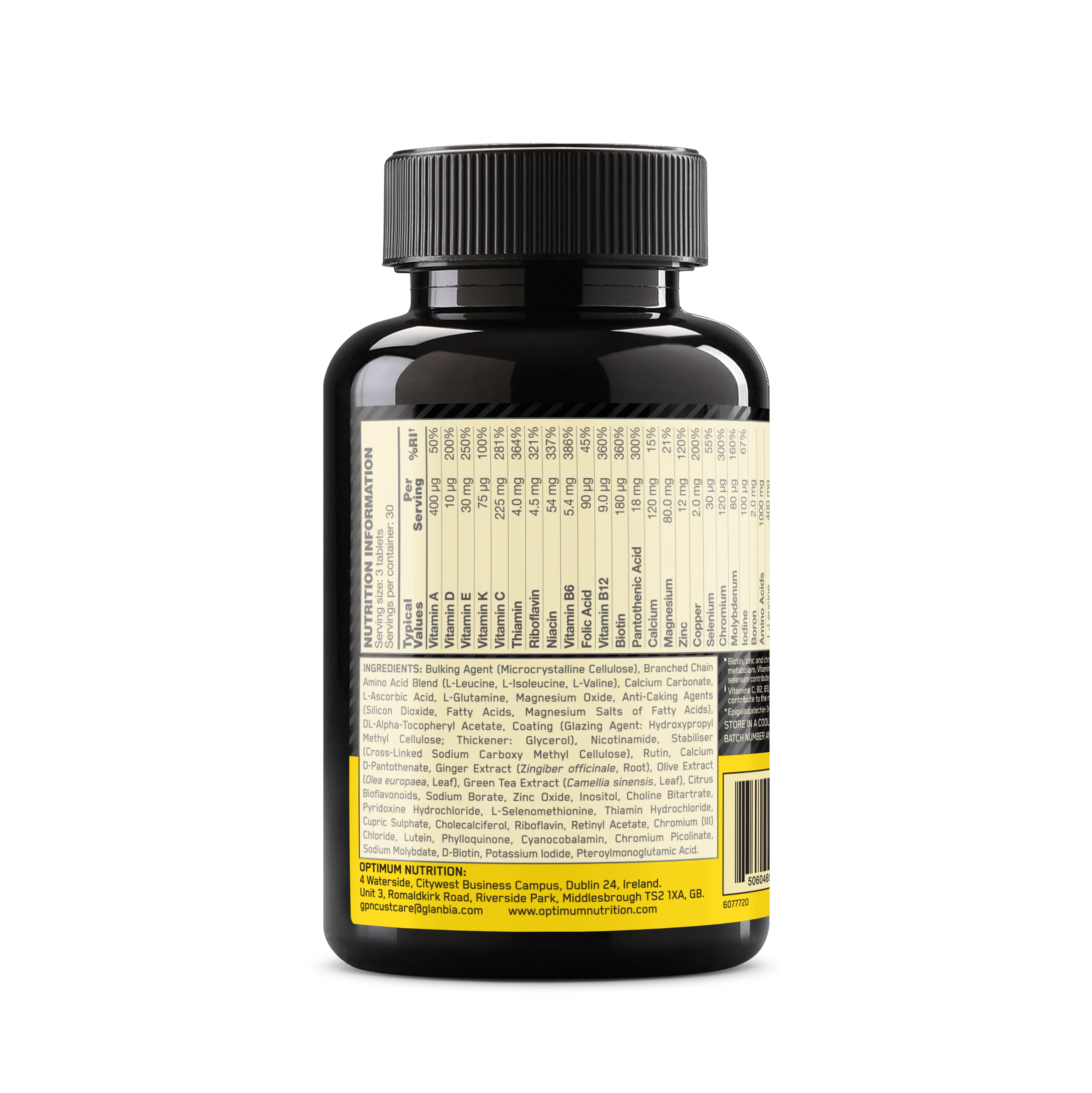Optimum Nutrition Opti-Men Multivitamin (90 stk) - Image 4