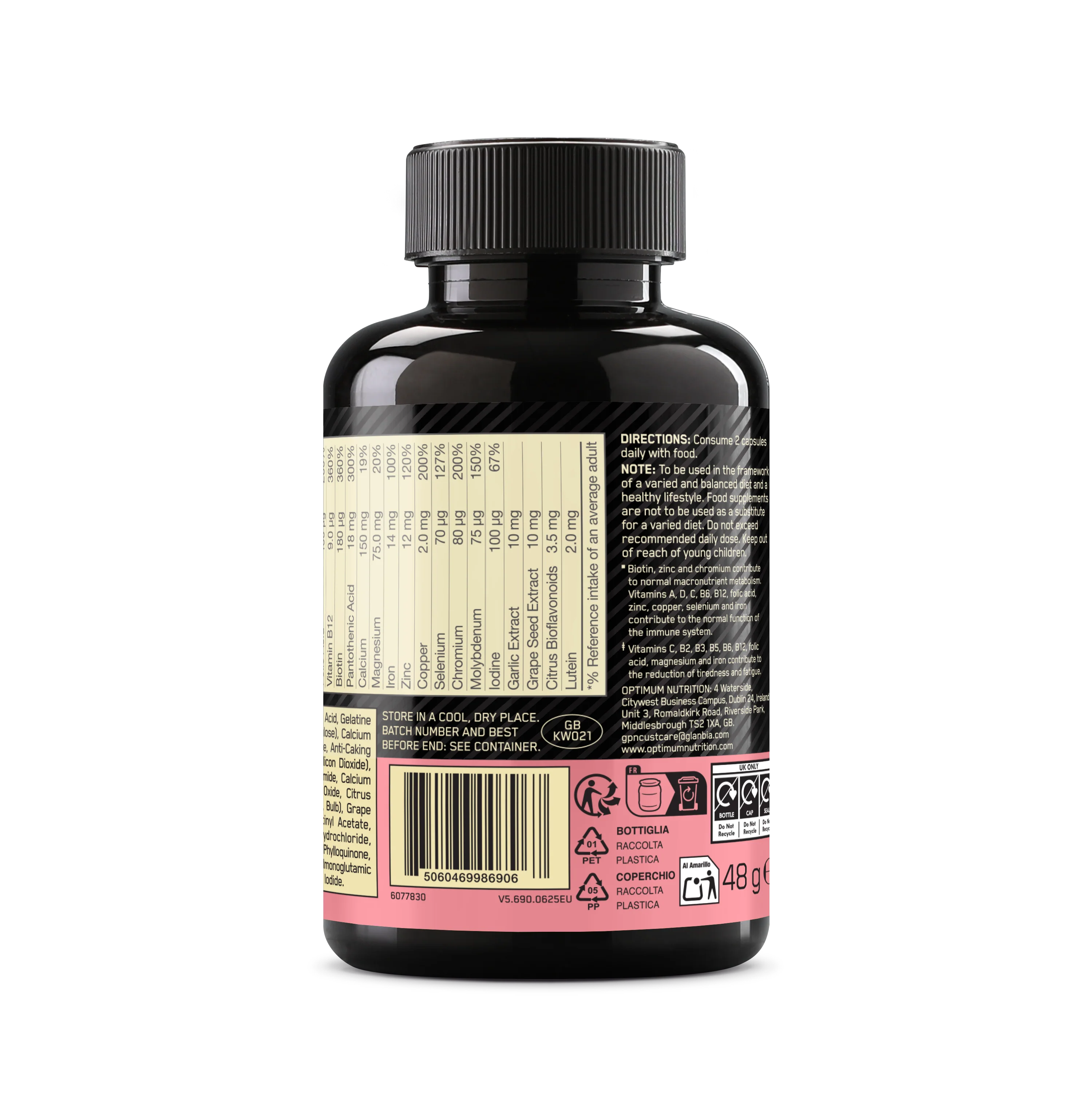 Optimum Nutrition Opti-Women Multivitamin (60 stk) - Image 4