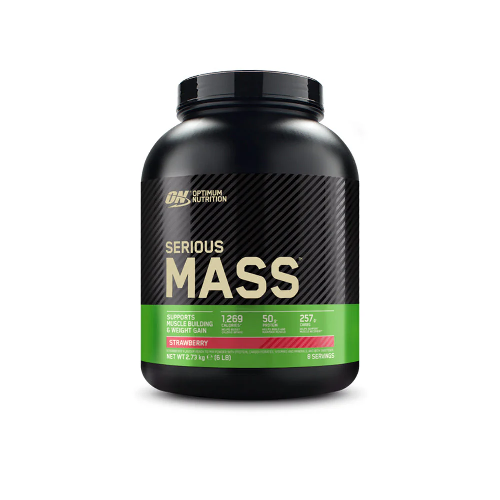 Optimum Nutrition Serious Mass (2730 g) - Strawberry