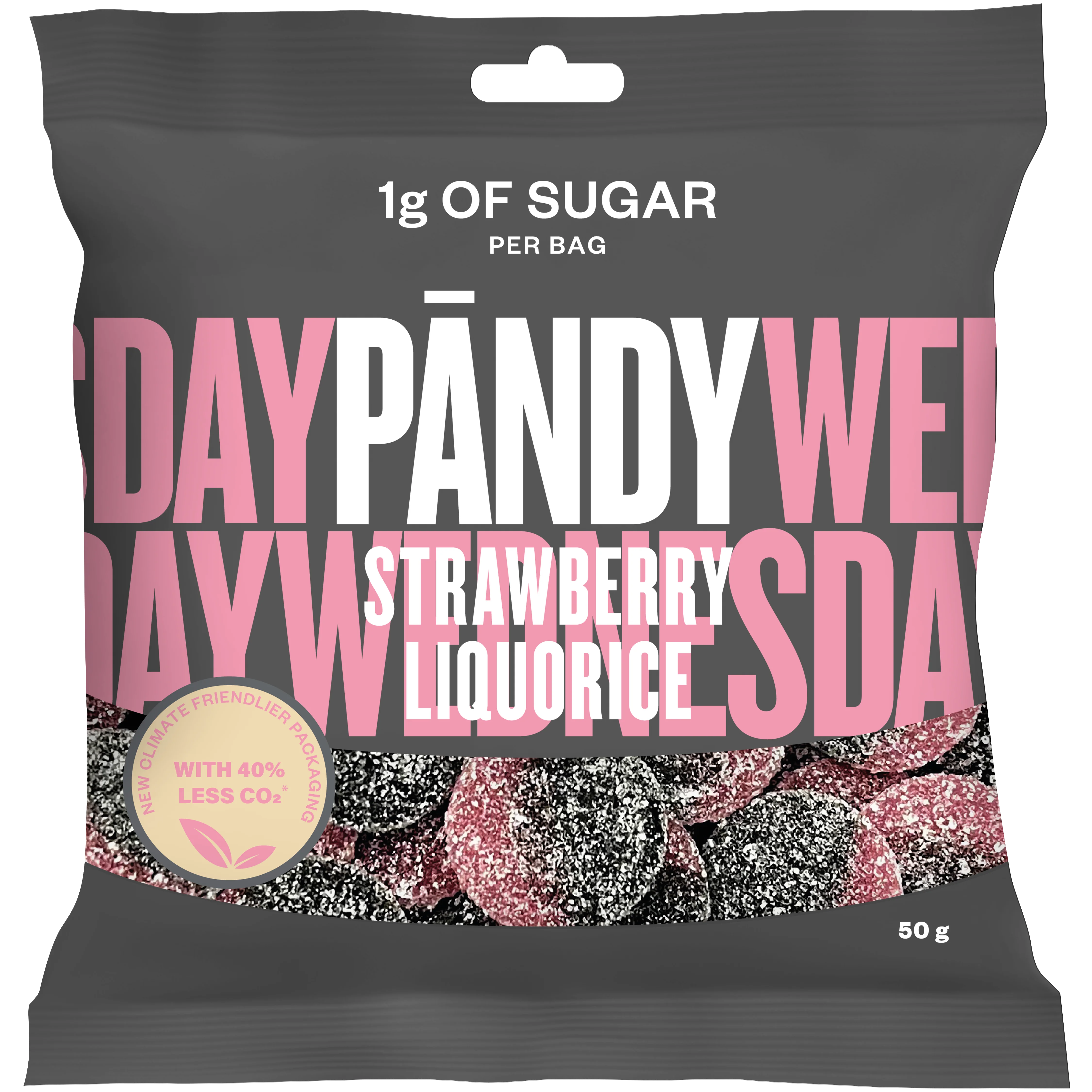 PANDY CANDY (50g) - Strawberry Liquorice By Klara