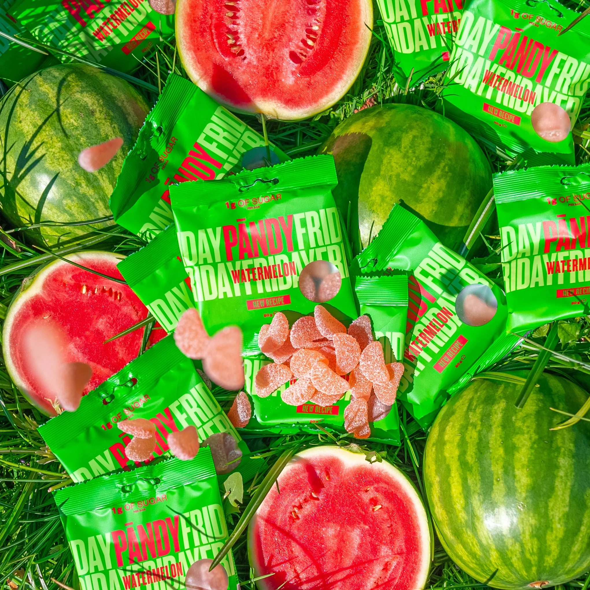PANDY CANDY - Watermelon (6x50g) - Image 4