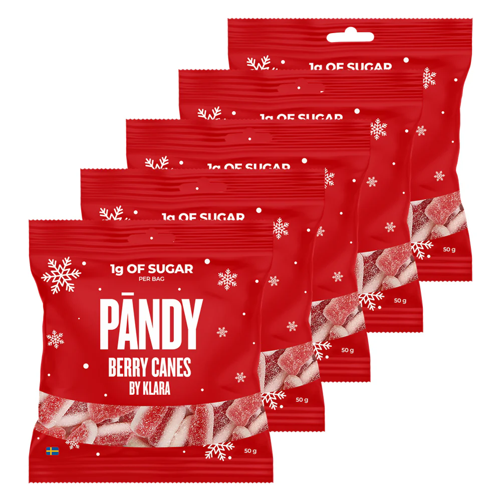 PANDY CANDY - Berry Canes (6x50g)