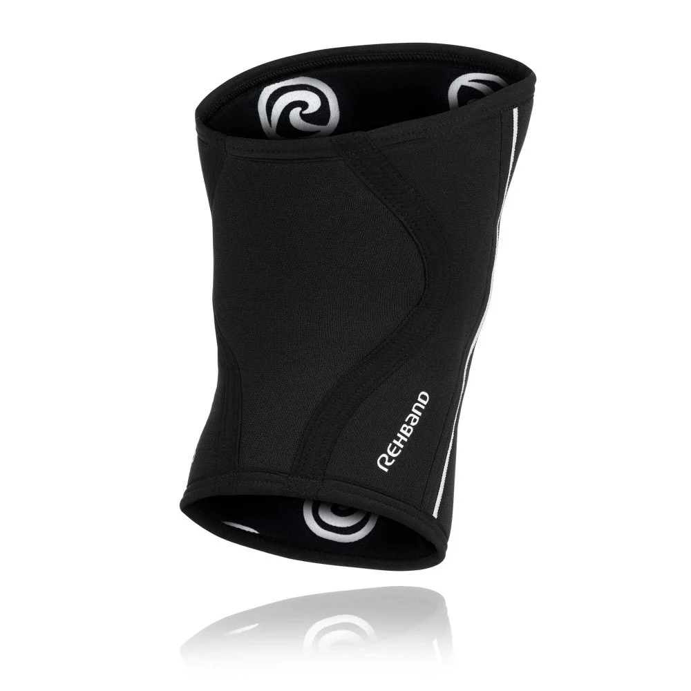 RX Knee Sleeve 7mm - Black - Image 4