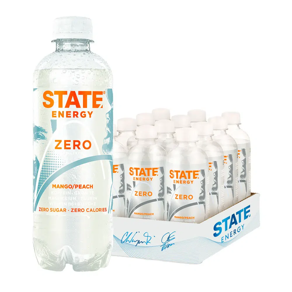 STATE Energy - Mango/Peach (12x 400ml)