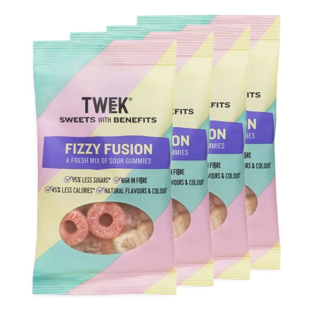TWEEK Candy - Fizzy Fusion (4x80g)