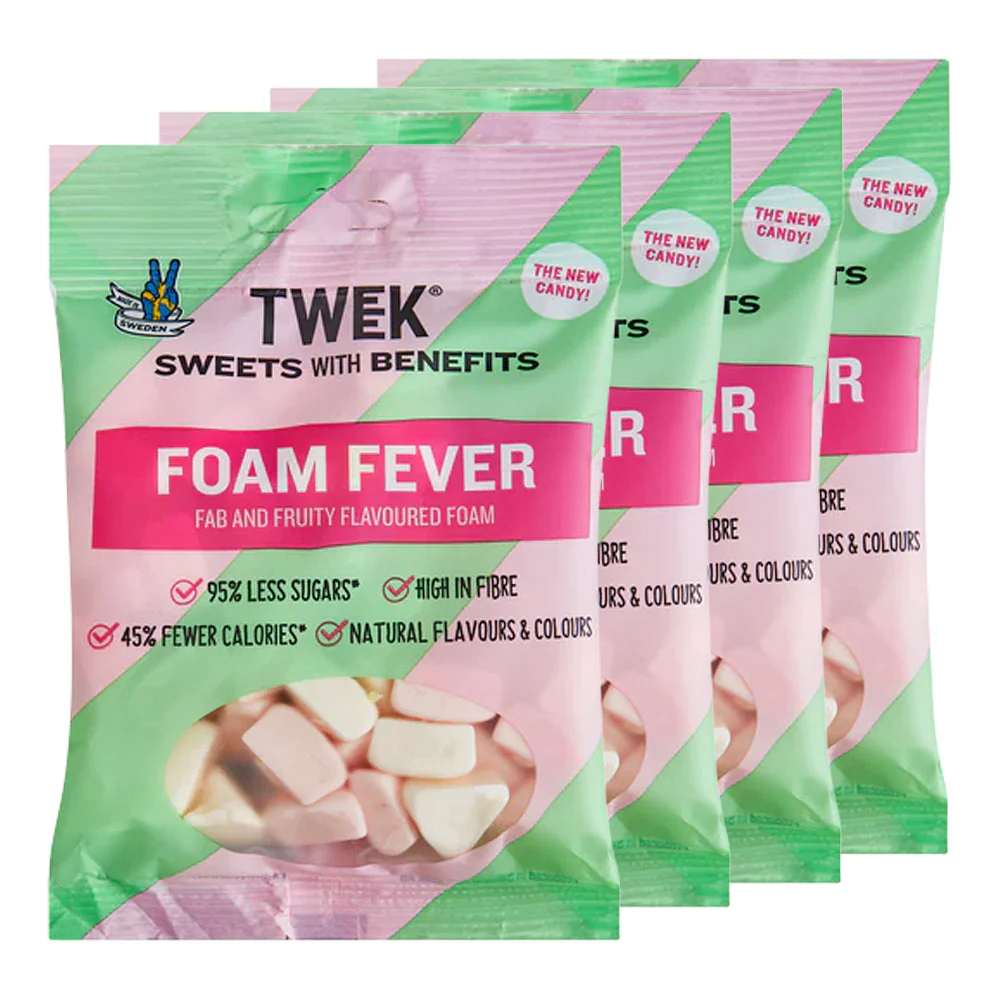 TWEEK Candy - Foam Fever (4x70g)