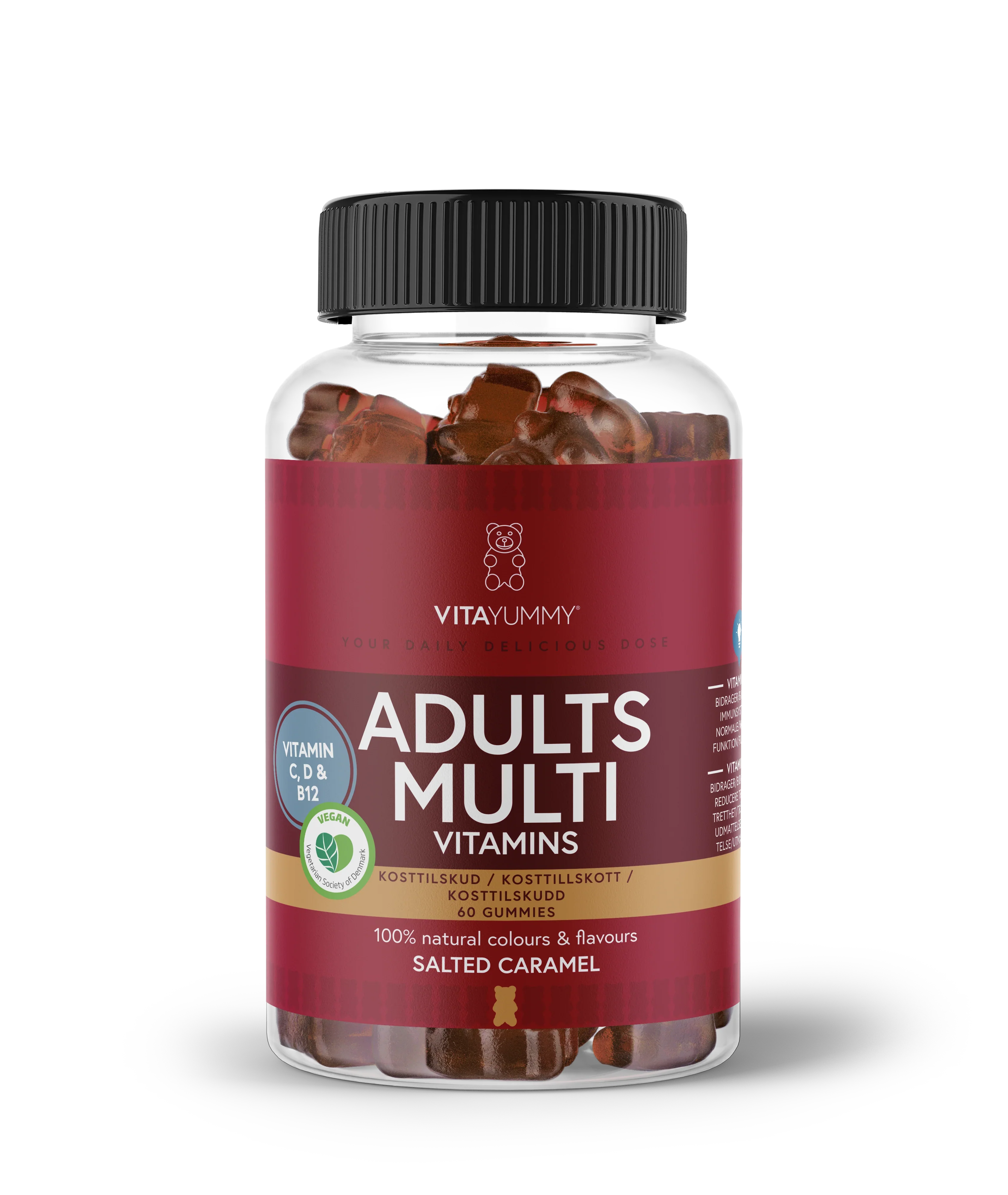 VitaYummy Adults Multivitamin - Salted Caramel (60 stk)