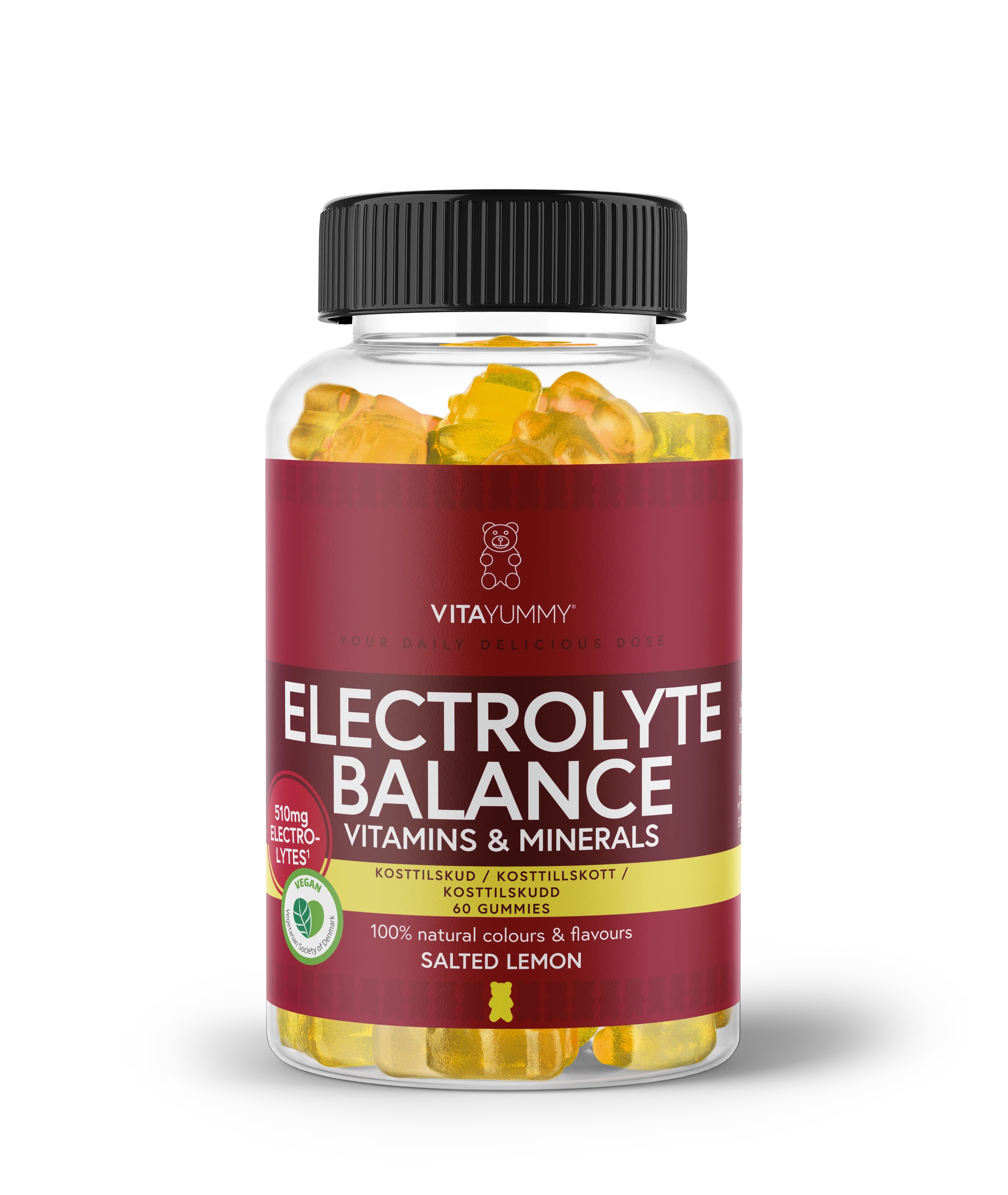 VitaYummy Electrolyte Balance - Salted Lemon (60 stk)