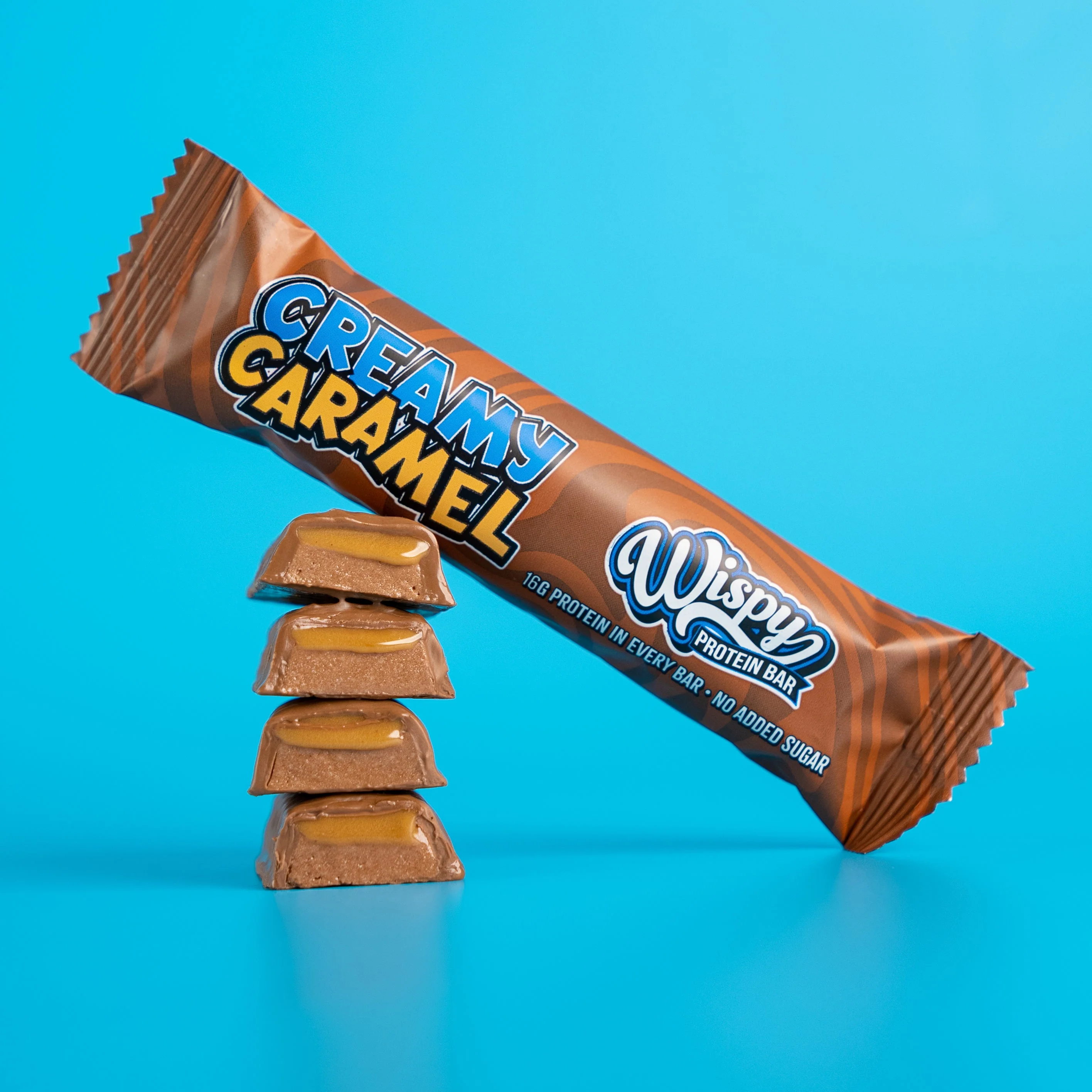 Wispy Protein Bar - Creamy Caramel (55g) - Image 3