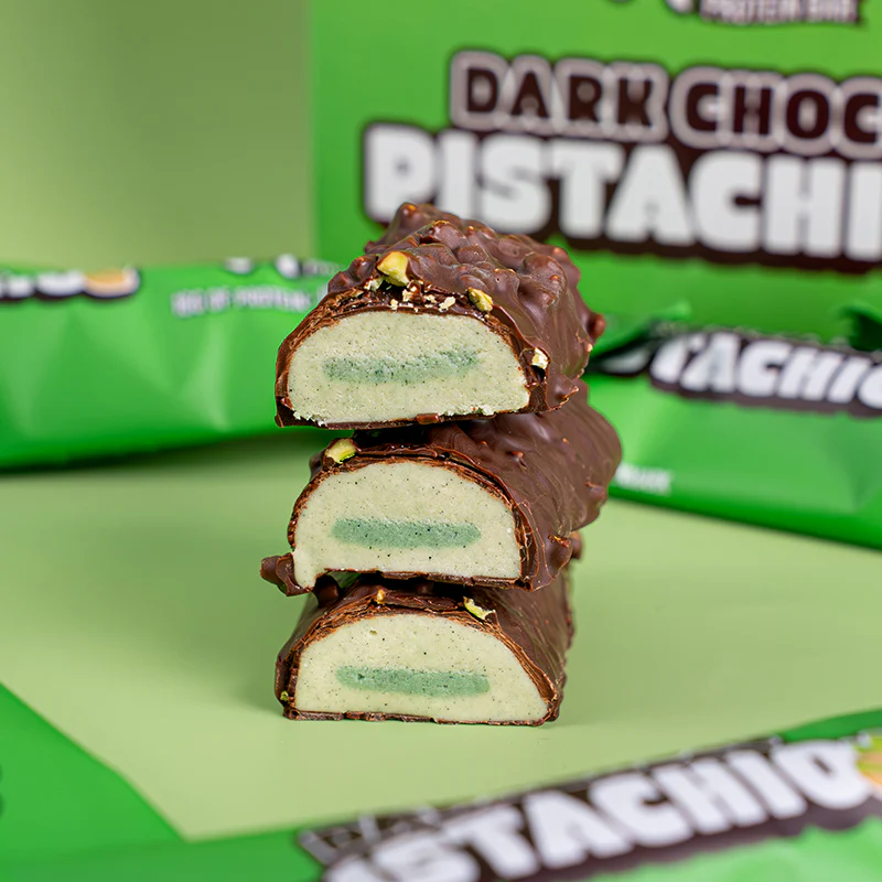 Wispy Protein Bar - Dark Choco Pistachio (55g) - Image 2