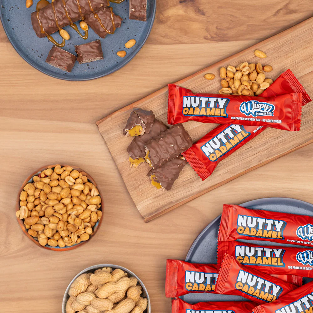 Wispy Protein Bar - Nutty Caramel (10x 55g) - Image 4