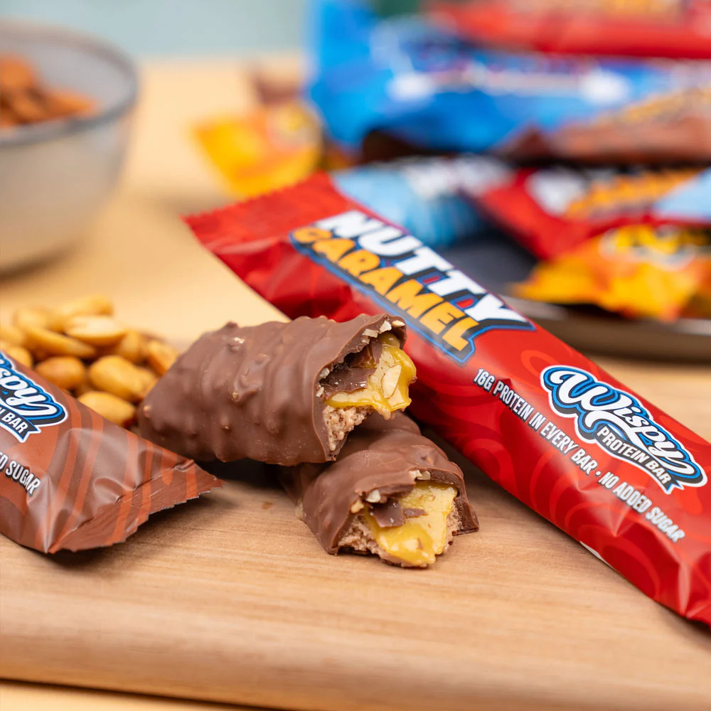 Wispy Protein Bar - Nutty Caramel (55g) - Image 2