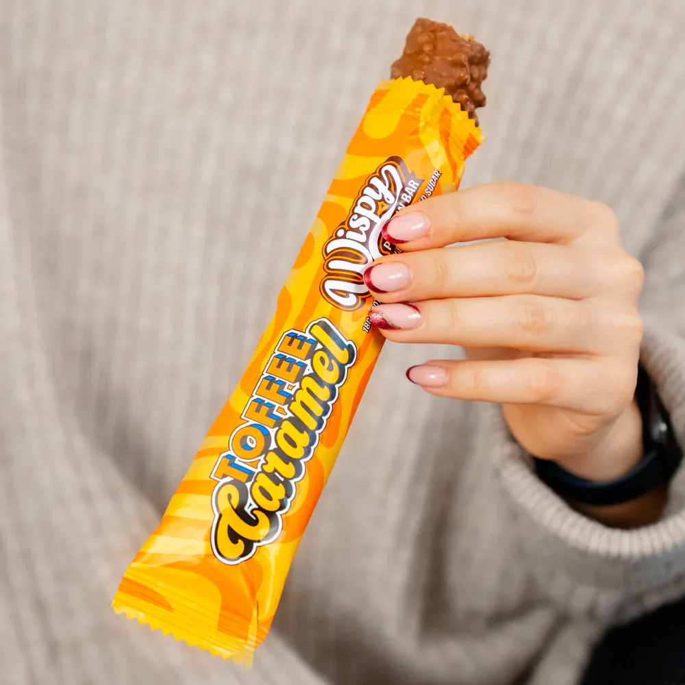 Wispy Protein Bar - Toffee Caramel (10x 55g) - Image 4