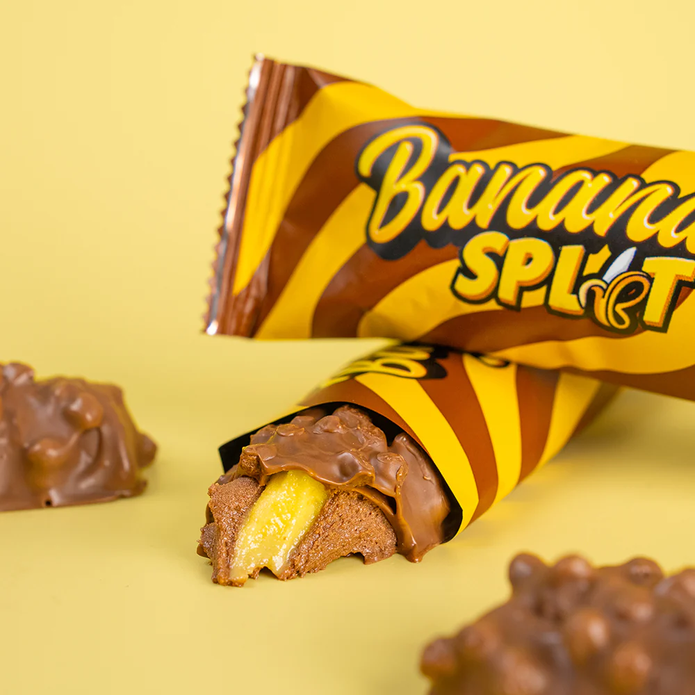 Wispy Protein Bar - Banana Split (55g) - OBS! BEDST FÖRE 13/8-26 - Image 5