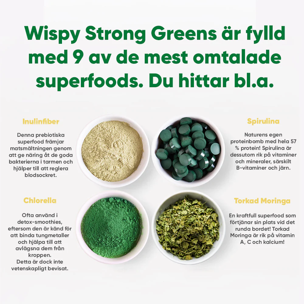 Wispy Strong Greens (2x 300g) - Image 3