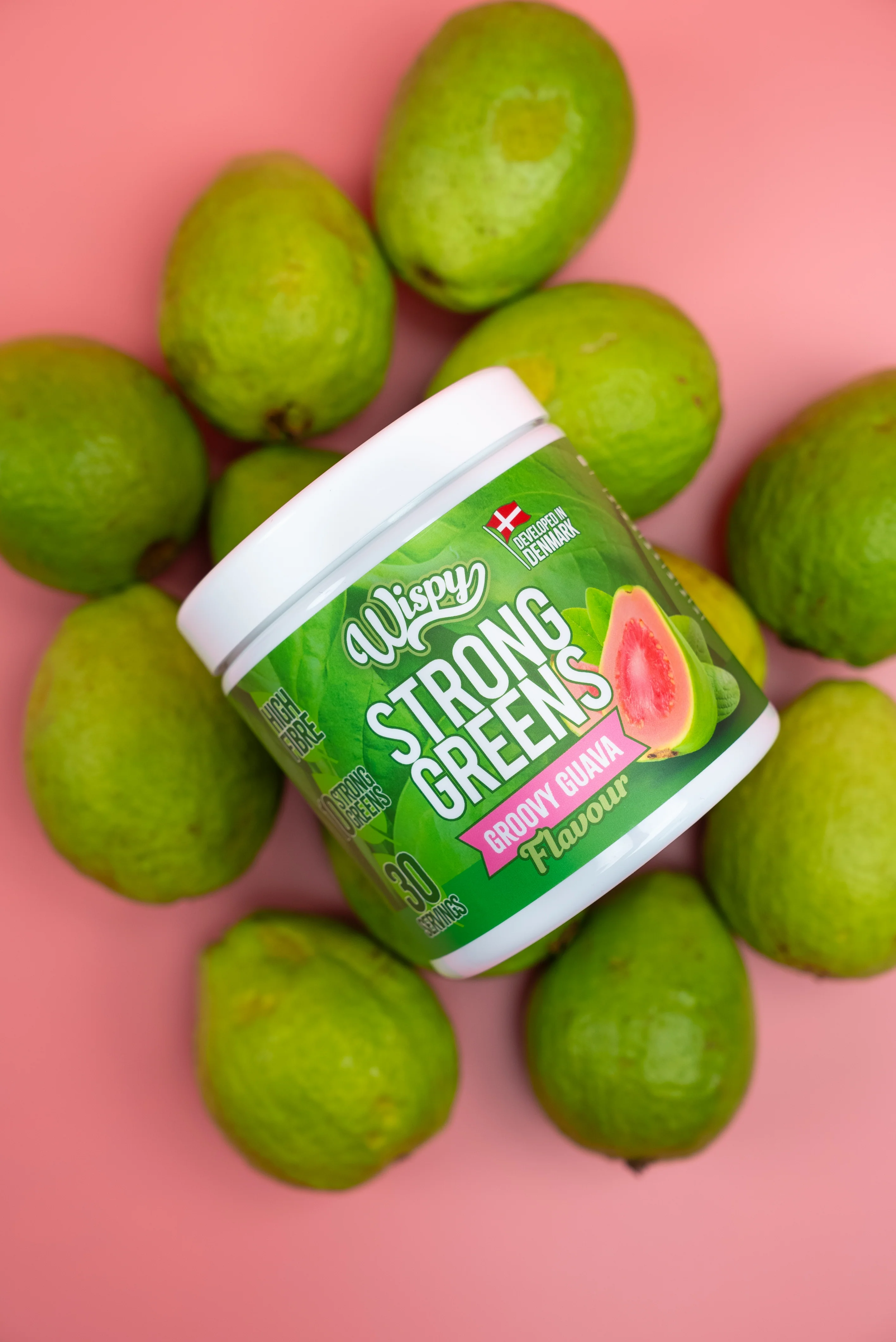 Wispy Strong Greens - Groovy Guava (300g) - Image 4