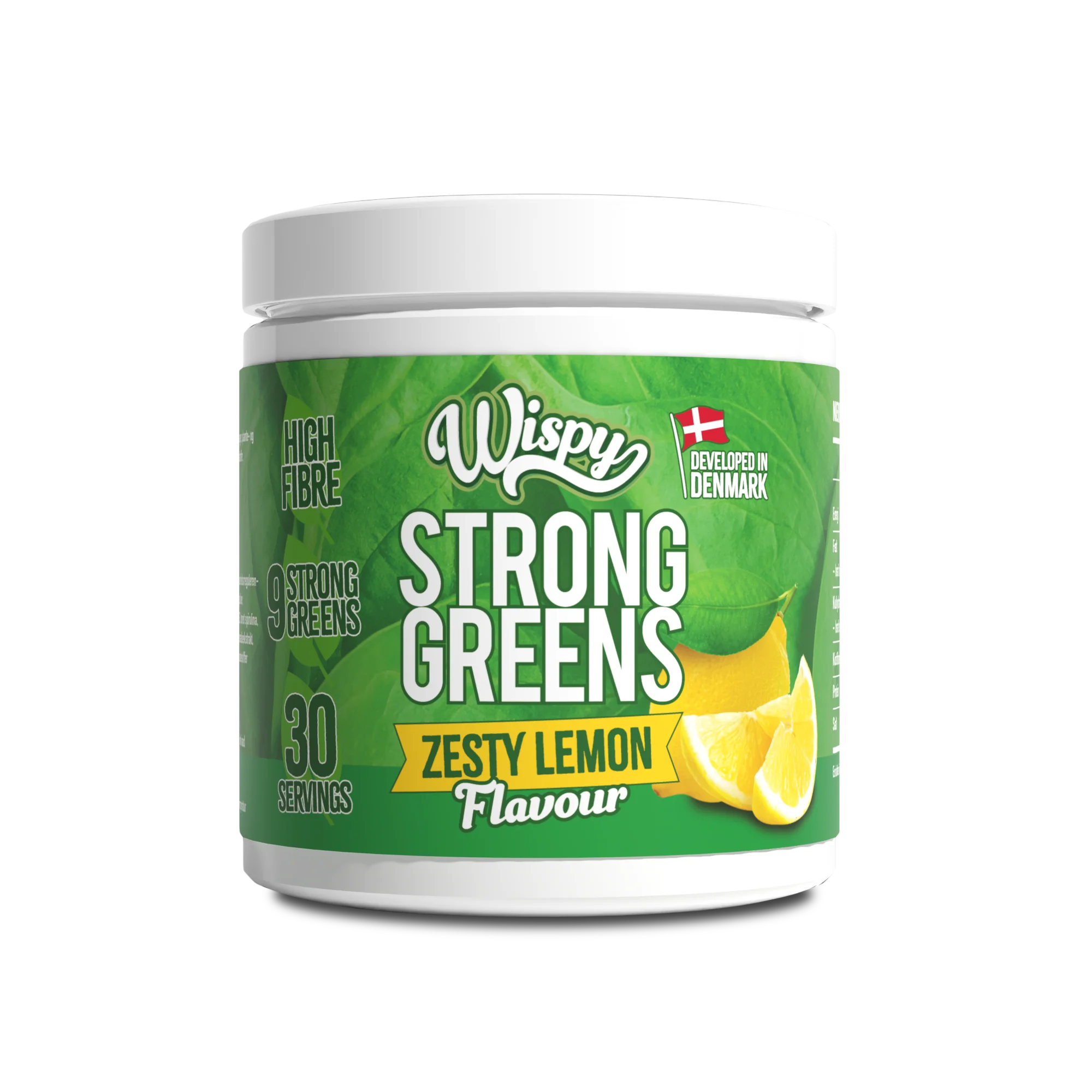 Wispy Strong Greens - Zesty Lemon (300g)