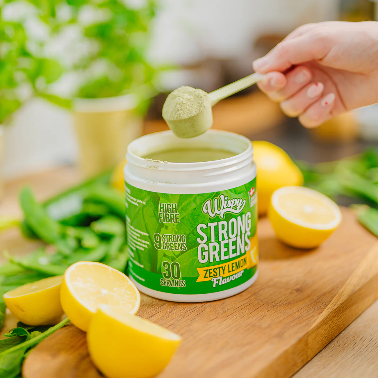 Wispy Strong Greens - Zesty Lemon (300g) - Image 2