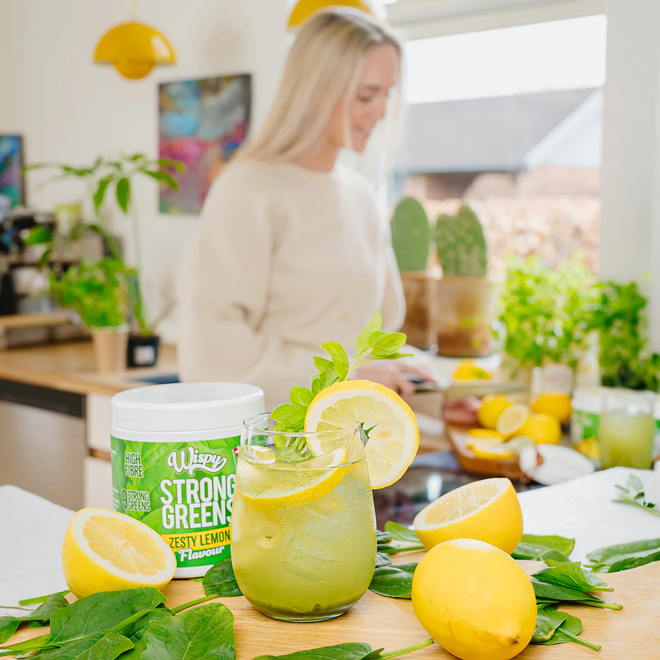 Wispy Strong Greens - Zesty Lemon (300g) - Image 3