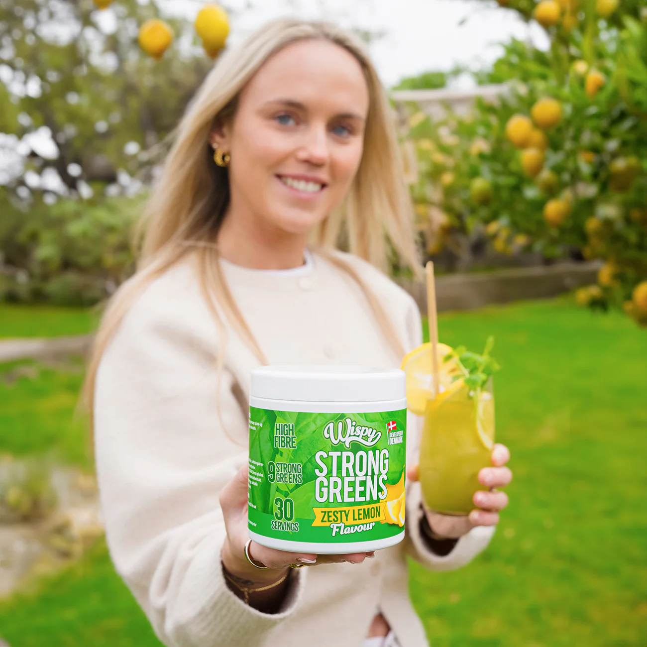 Wispy Strong Greens - Zesty Lemon (300g) - Image 4