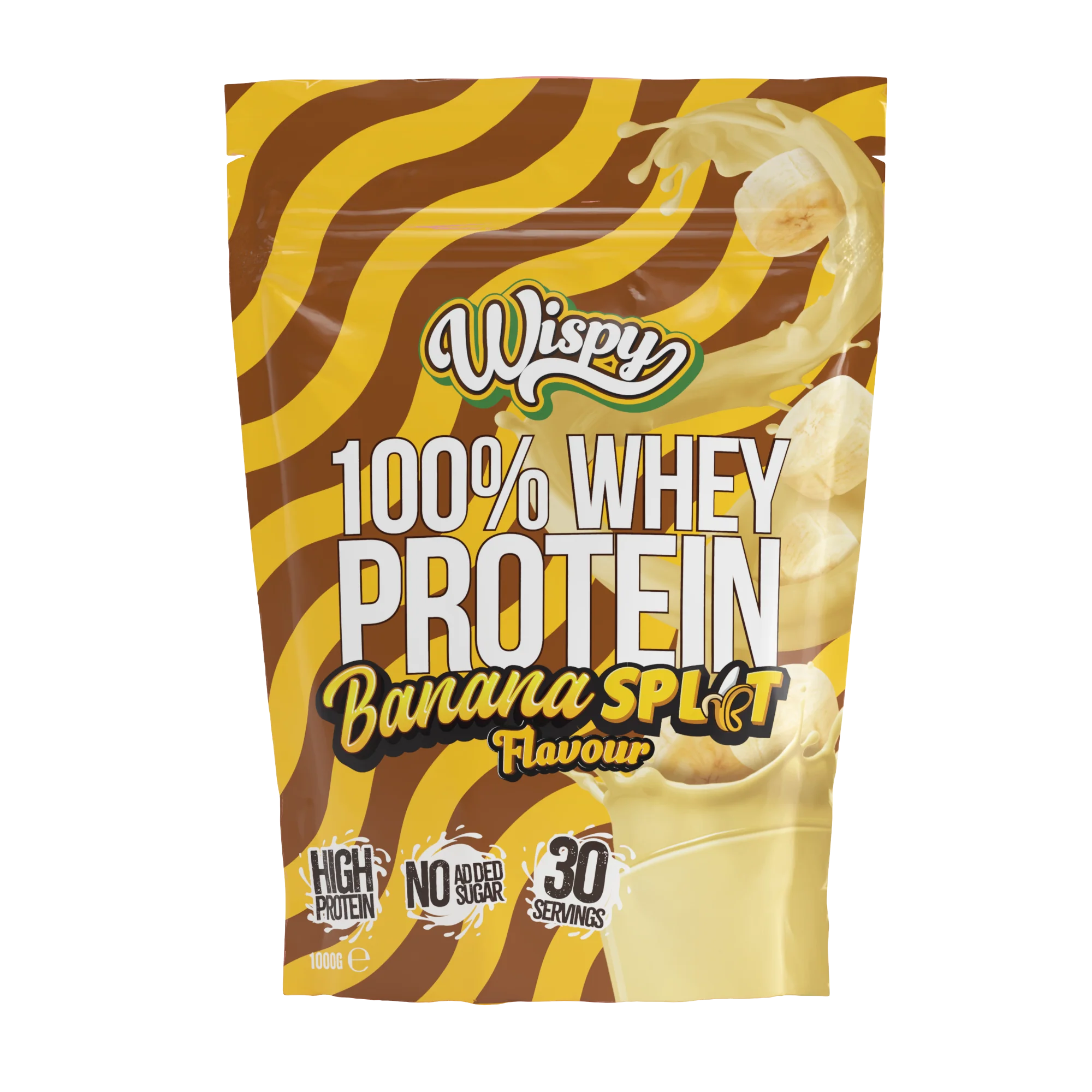 Wispy Whey 100 (1 kg) - Banana Split